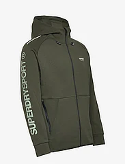 Superdry Sport - SPORT TECH LOGO LOOSE ZIP HOOD - džemperiai su gobtuvu - army khaki - 2