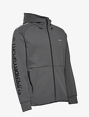 Superdry Sport - SPORT TECH LOGO LOOSE ZIP HOOD - džemperiai su gobtuvu - dark slate grey - 2