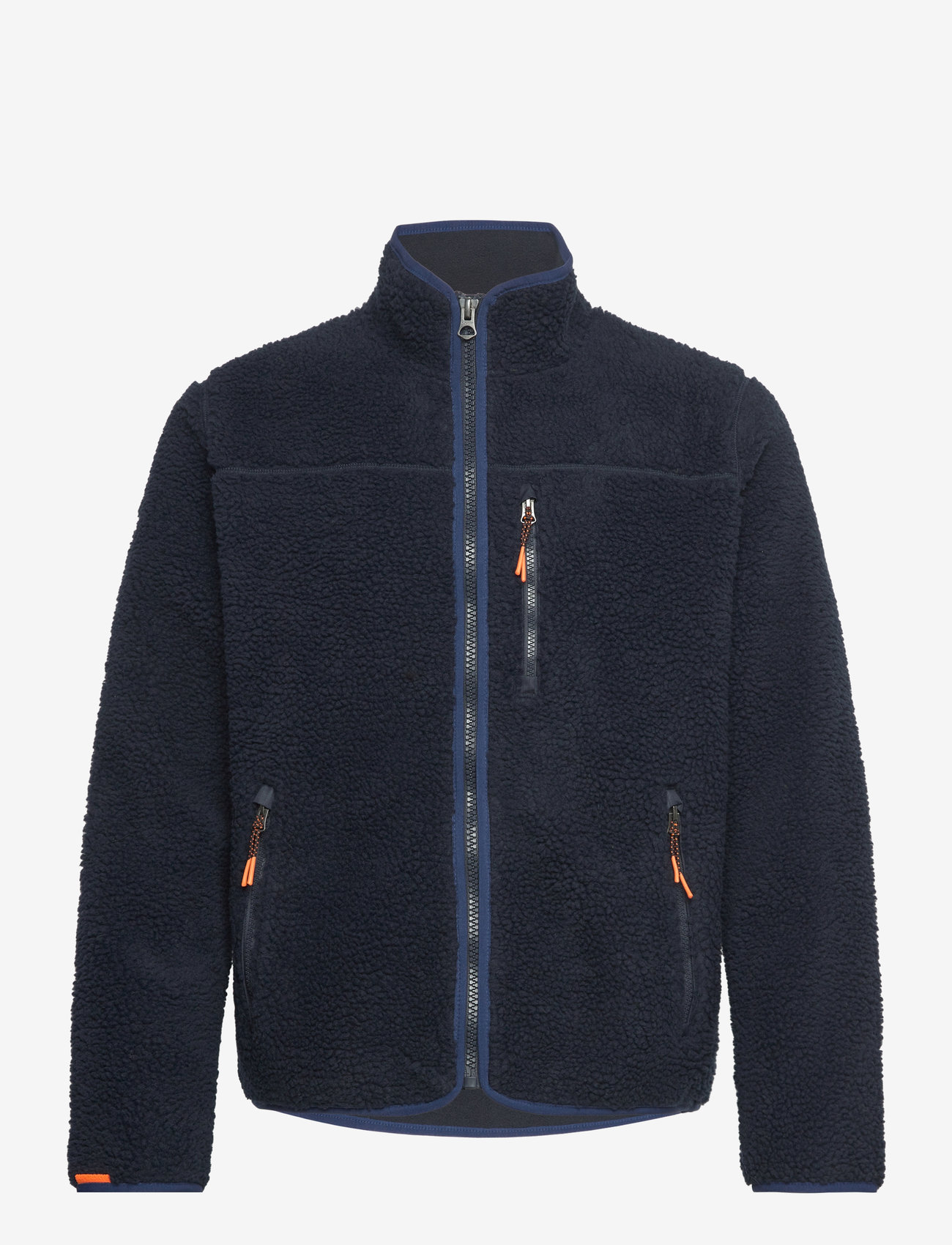 Superdry Sport - OUTDOOR FULL ZIP FLEECE - swetry pluszowe - eclipse navy - 1