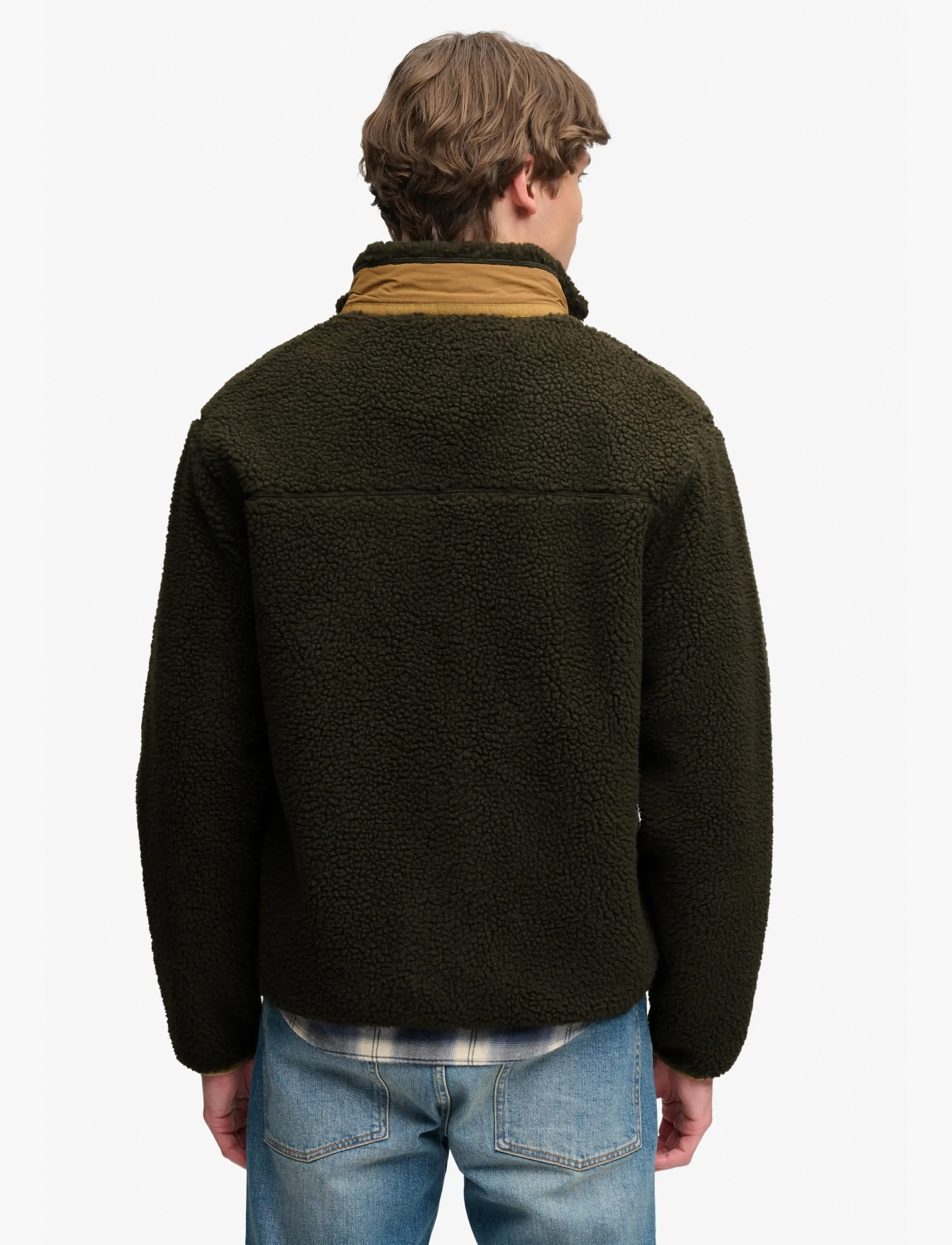 Superdry Sport - MOUNTAIN FULL ZIP FLEECE - surplus goods olive/deep brown - 2