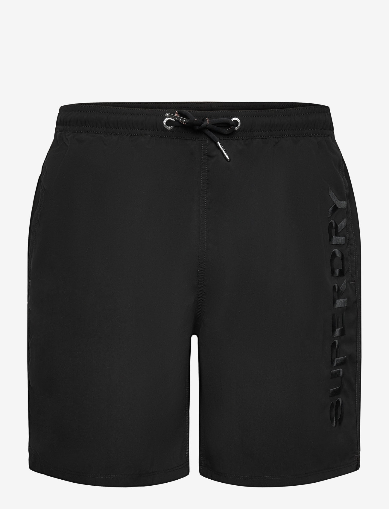 Superdry Black Swim Shorts Superdry Sport Premium Emb 17