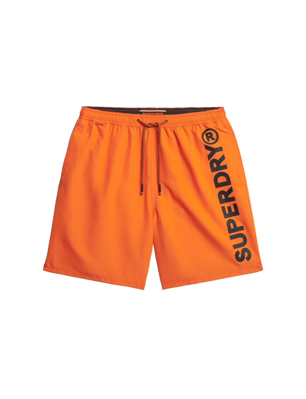Superdry Sport - SPORT GRAPHIC 17 SWIM SHORT - badehosen - denver orange - 2