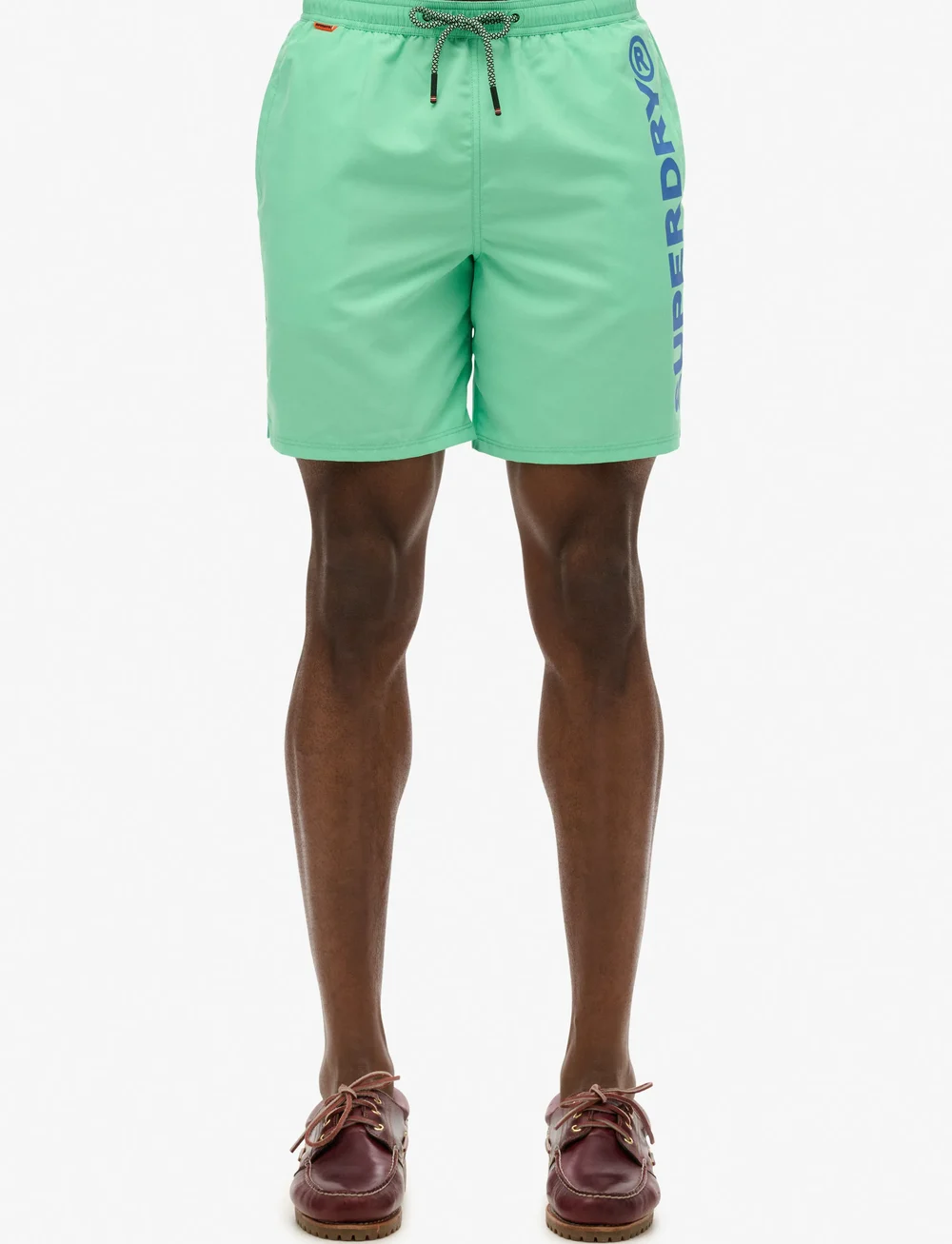 Superdry Sport - SPORT GRAPHIC 17 SWIM SHORT - badehosen - spring bud green - 4