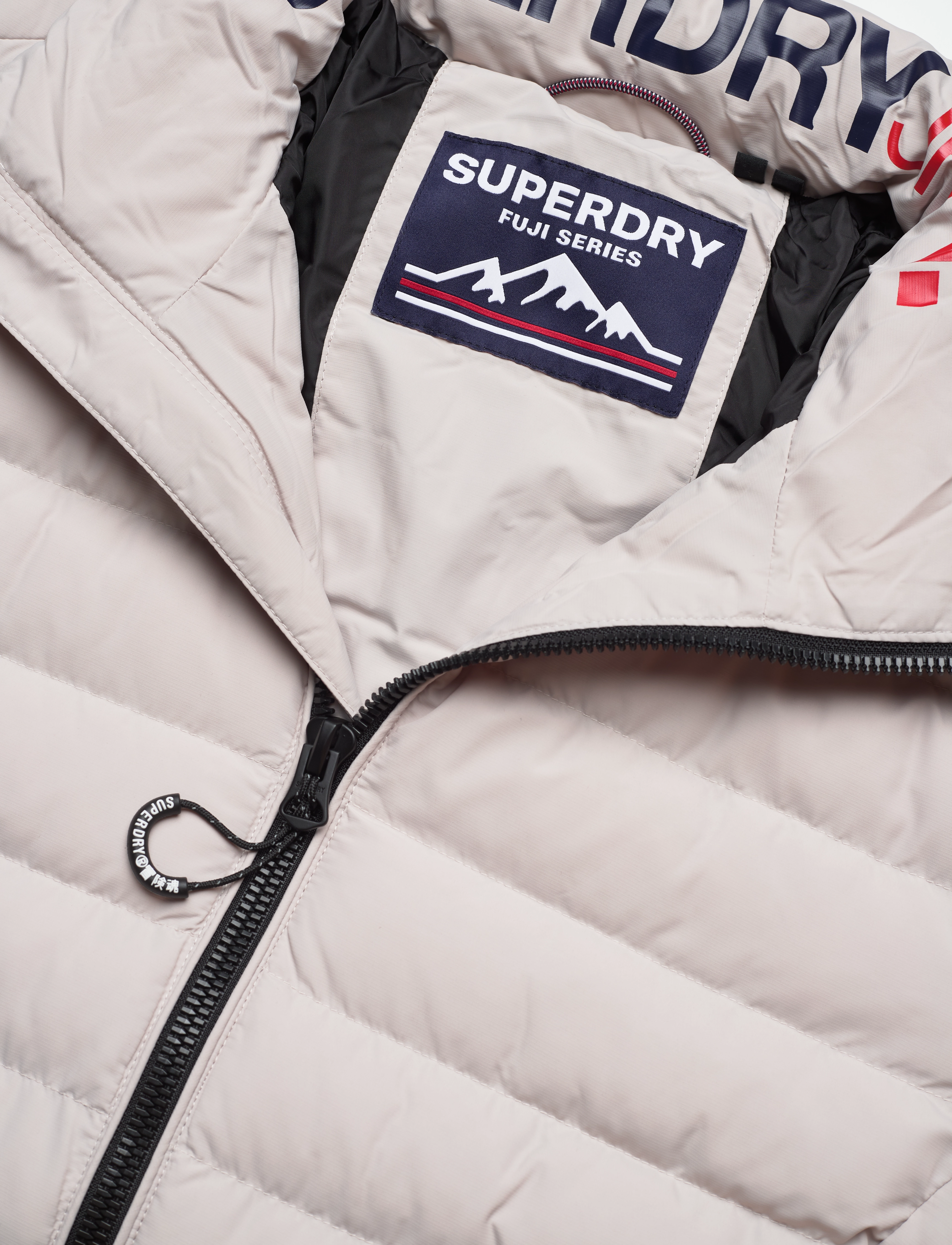Superdry Sport - FUJI PRINT PADDED JACKET - vinterjakker - chateau grey - 5