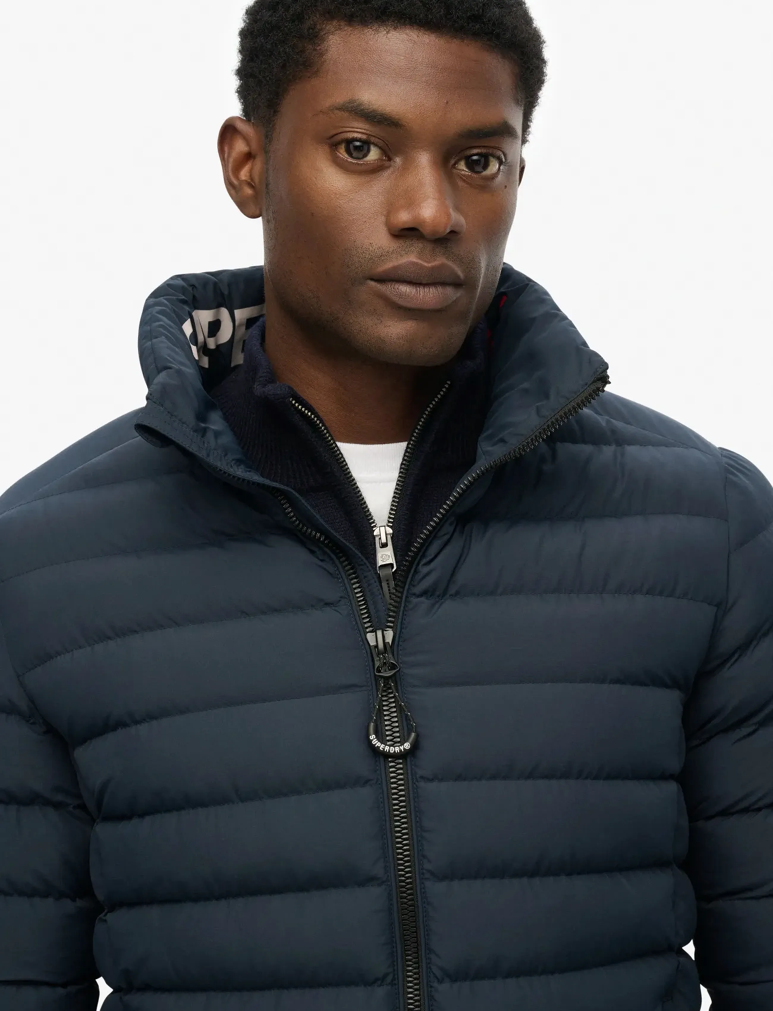 Superdry Sport - FUJI PRINT PADDED JACKET - daunenjacken - eclipse navy - 2