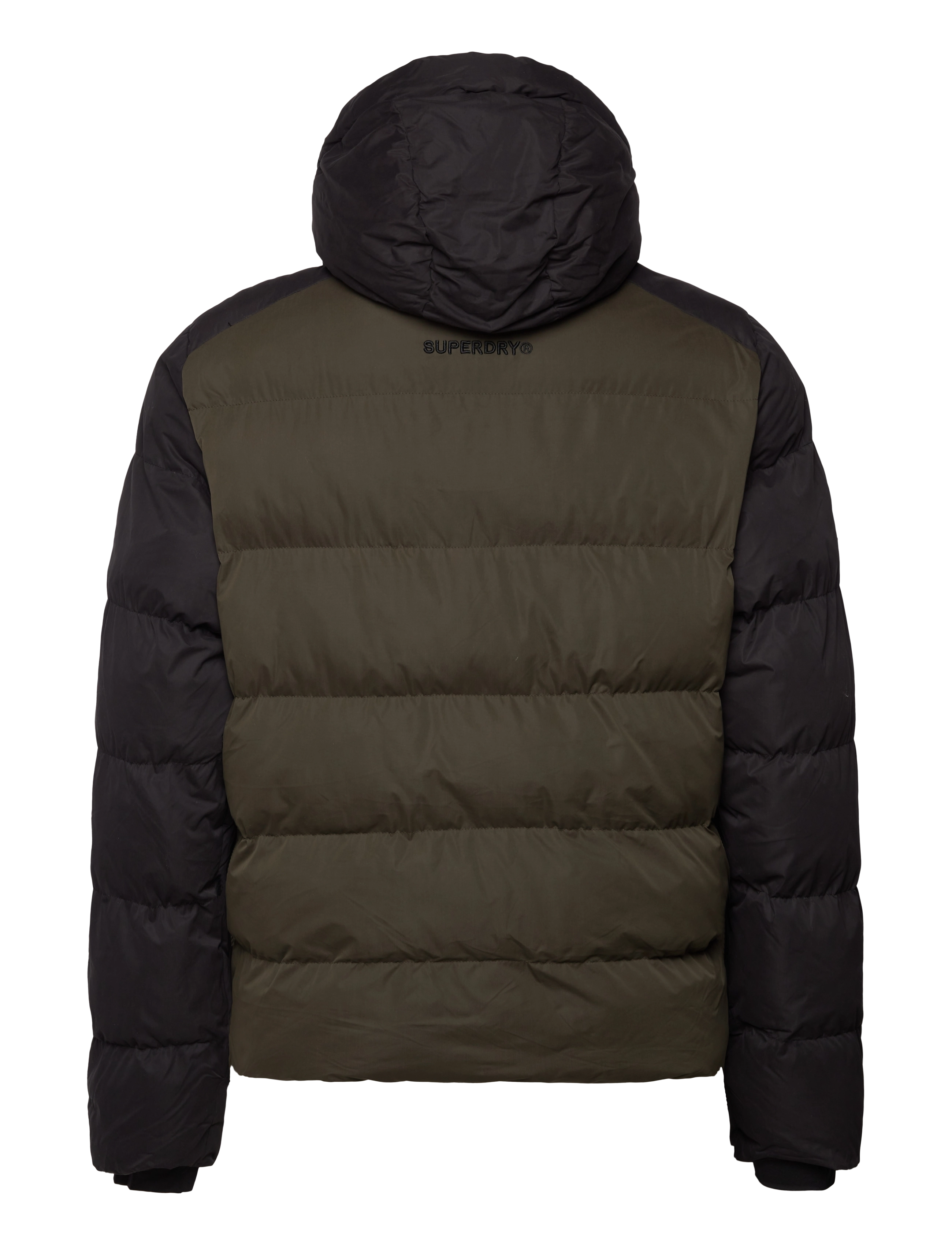Superdry Sport - HOOD COLOUR BLOCK SPORT PUFFER - black colourblock - 2