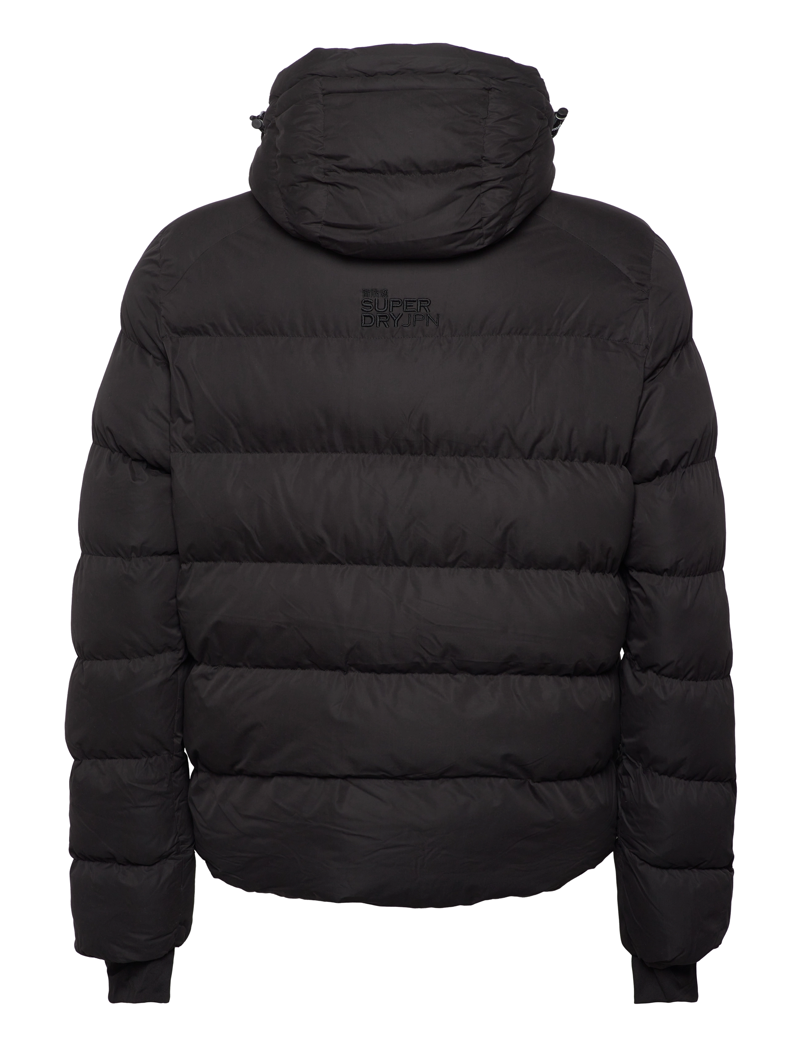 Superdry Sport - HOODED MICROFIBRE SPORT PUFFER - black - 2