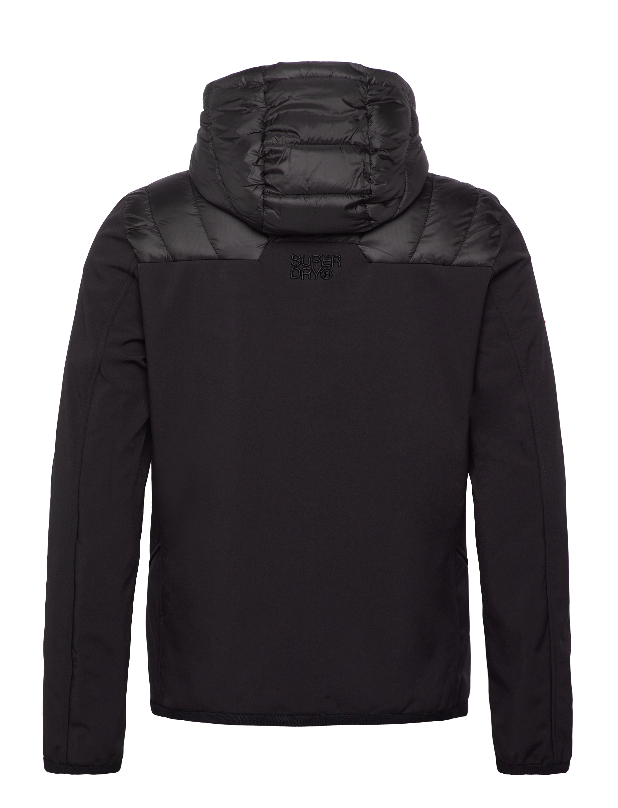 Superdry Sport - HOODED STORM SOFTSHELL JKT - black - 1