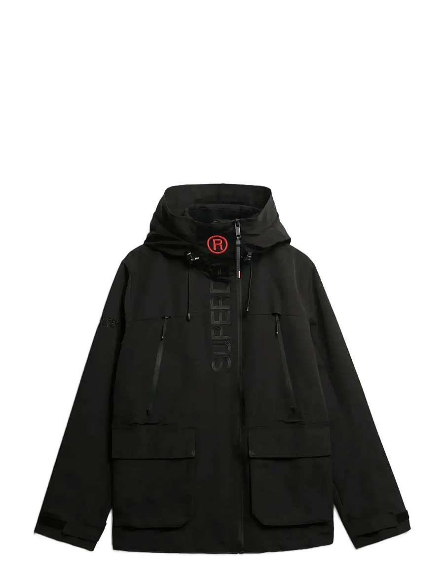 Superdry Sport - HOOD ULTIMATE EMB WINDBREAKER - black - 1