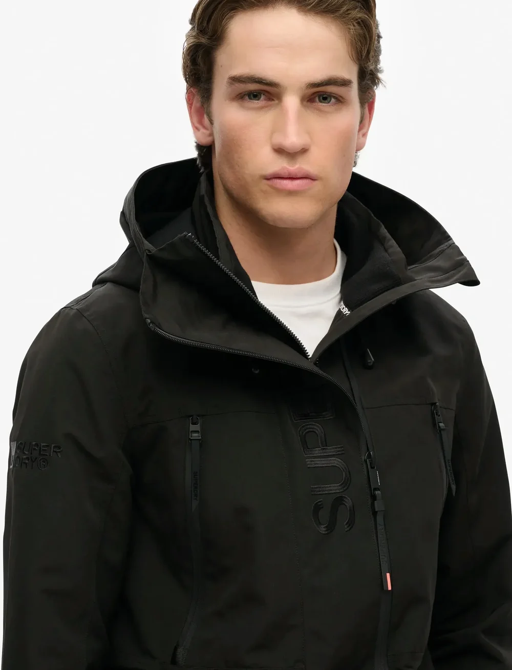 Superdry Sport - HOOD ULTIMATE EMB WINDBREAKER - winterjacken - black - 2