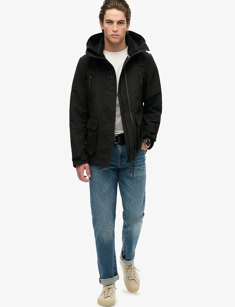 Superdry Sport - HOOD ULTIMATE EMB WINDBREAKER - black - 4