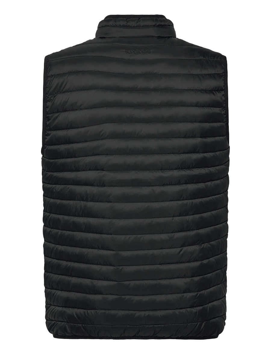 Superdry Sport - FUJI LITE PADDED GILET - jet black - 2