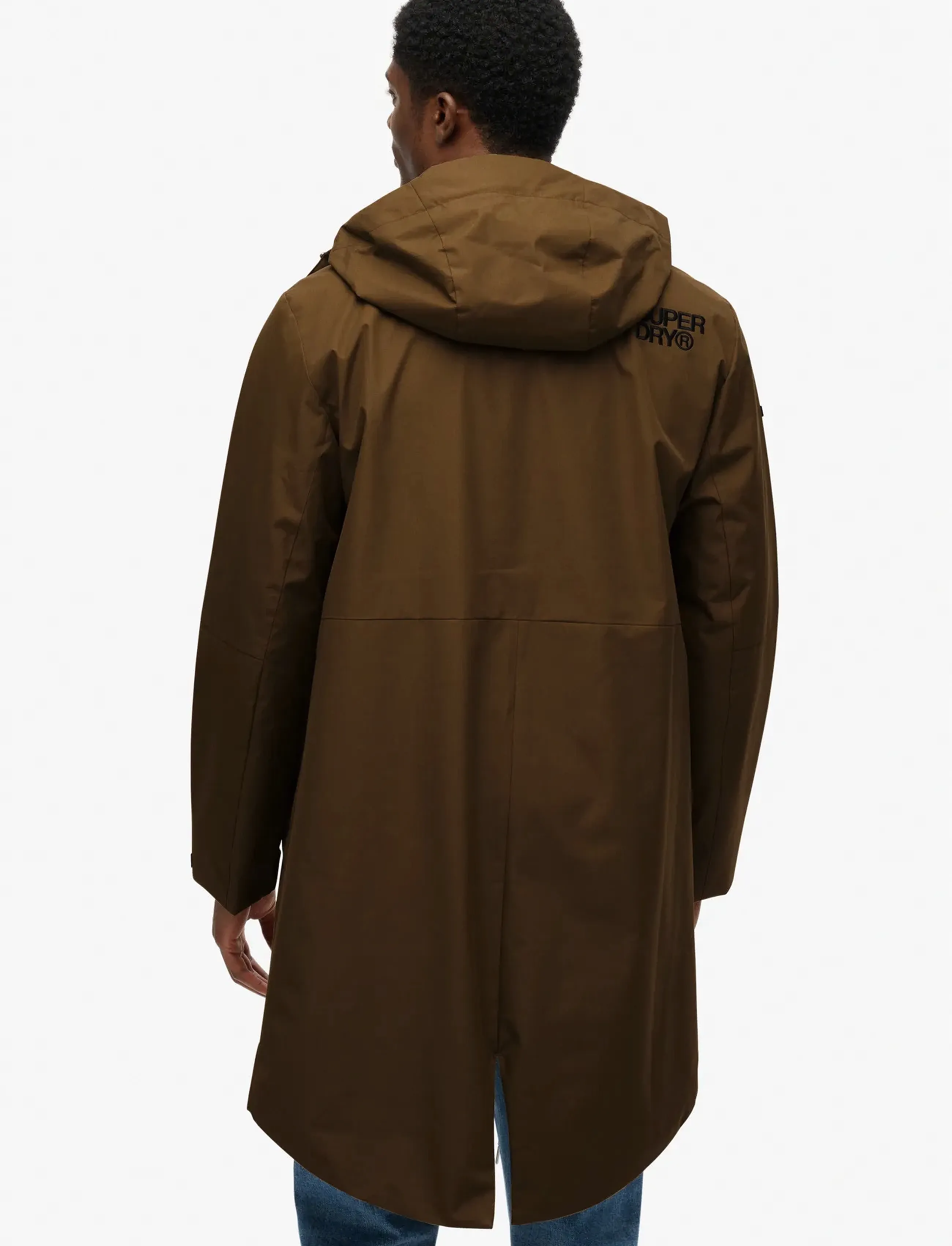 Hooded Tech Fishtail Parka 8