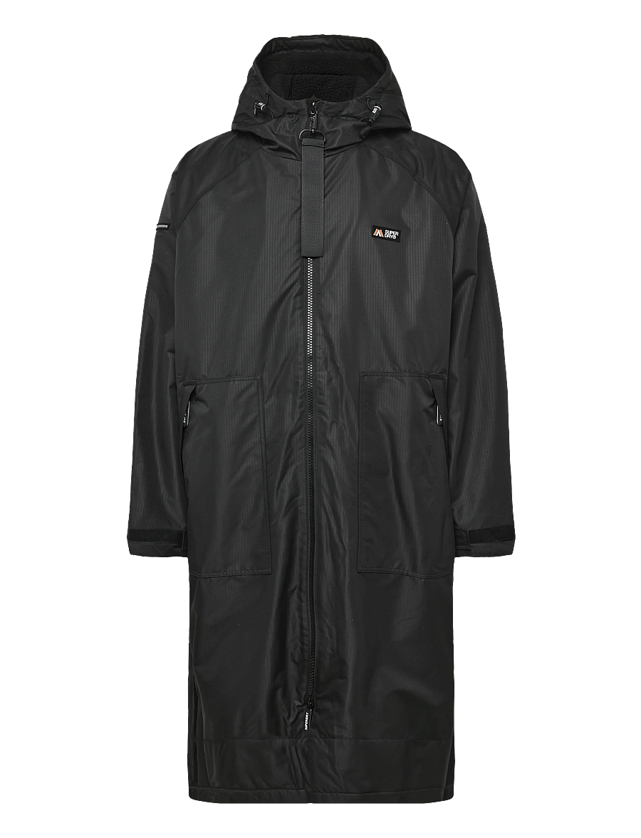 Superdry Sport - SUPERDRY ROBE - parkatakit - black/black - 1