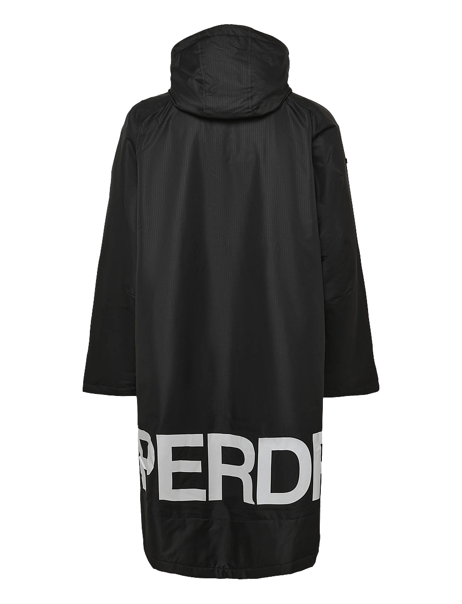 Superdry Sport - SUPERDRY ROBE - parkas - black/white - 2