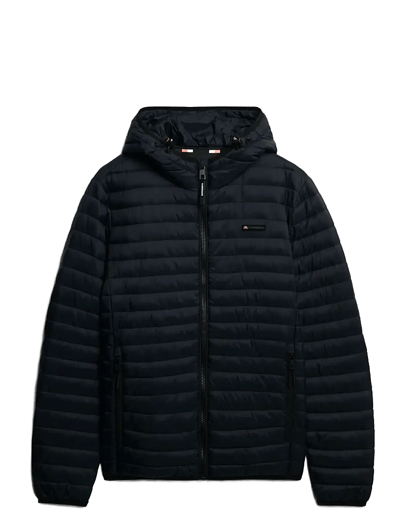 Superdry Sport - HOODED FUJI LITE JACKET - frühlingsjacken - jet black - 1