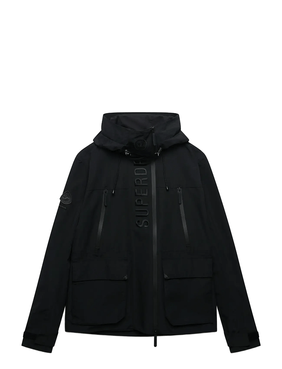Superdry Sport - HOOD ULTIMATE EMB WINBREAKER - black - 1