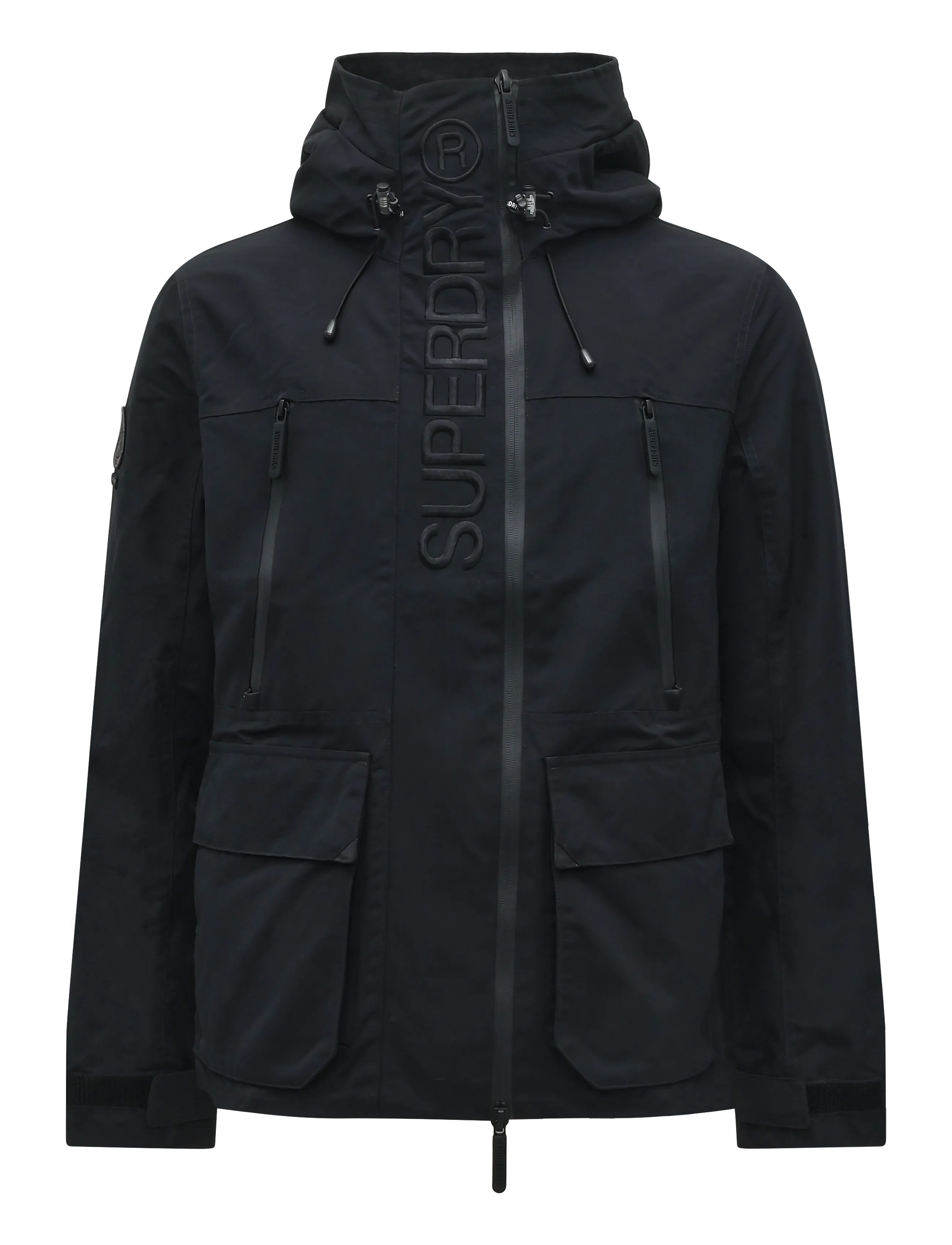 Superdry Sport HOOD ULTIMATE EMB WINBREAKER - Vaata kõiki - BLACK / black
