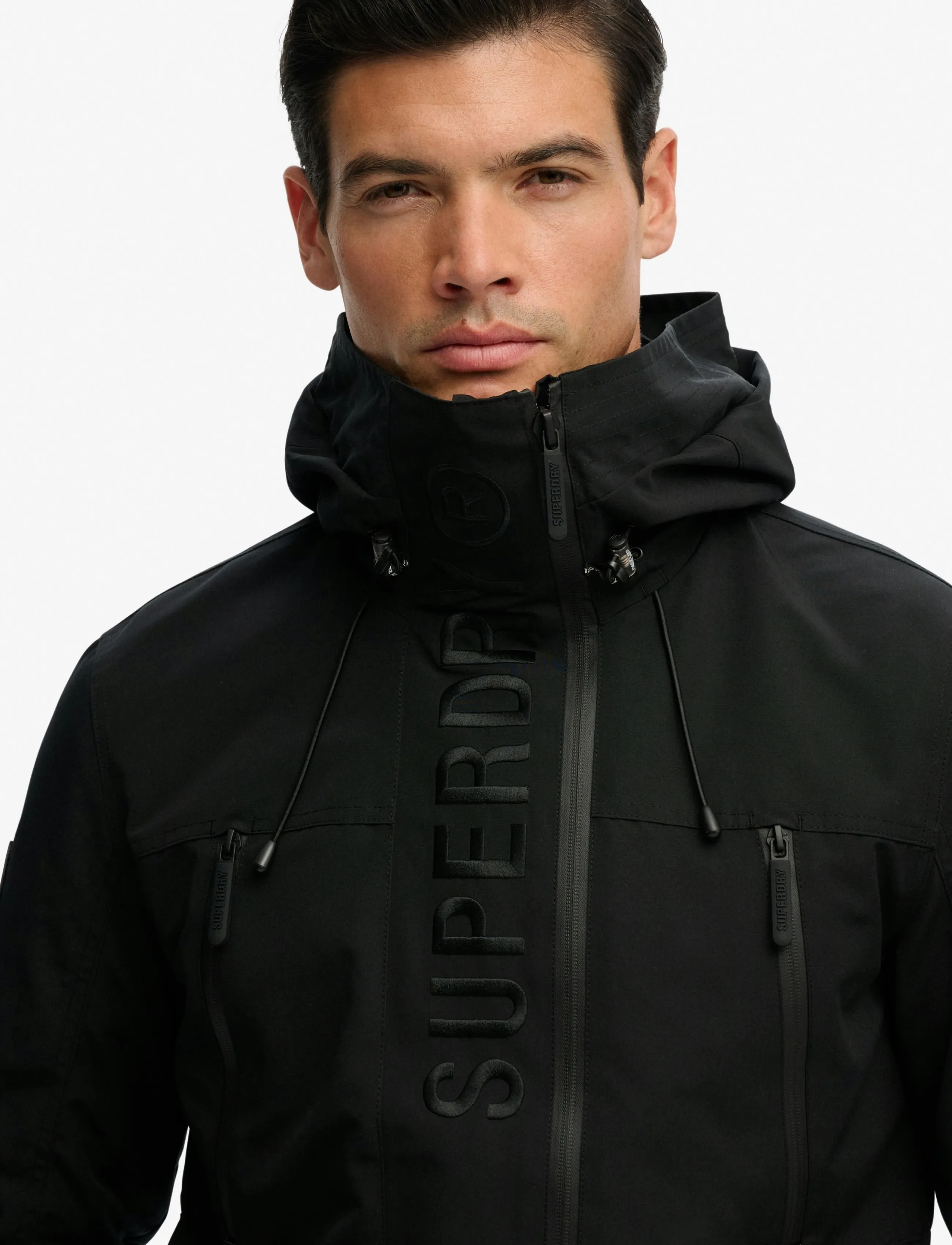 Superdry Sport - HOOD ULTIMATE EMB WINBREAKER - black - 3