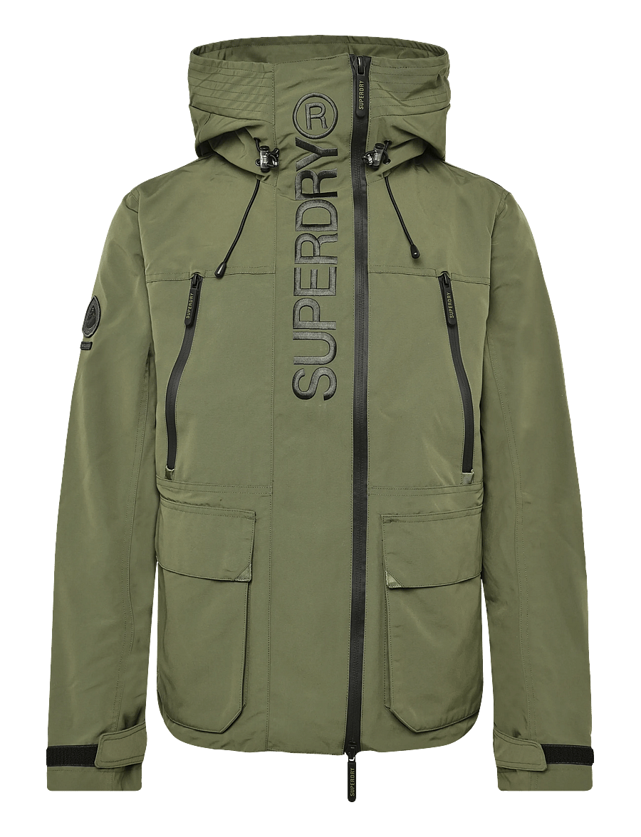 Superdry Sport - HOOD ULTIMATE EMB WINBREAKER - outdoor jacken - trek khaki - 1