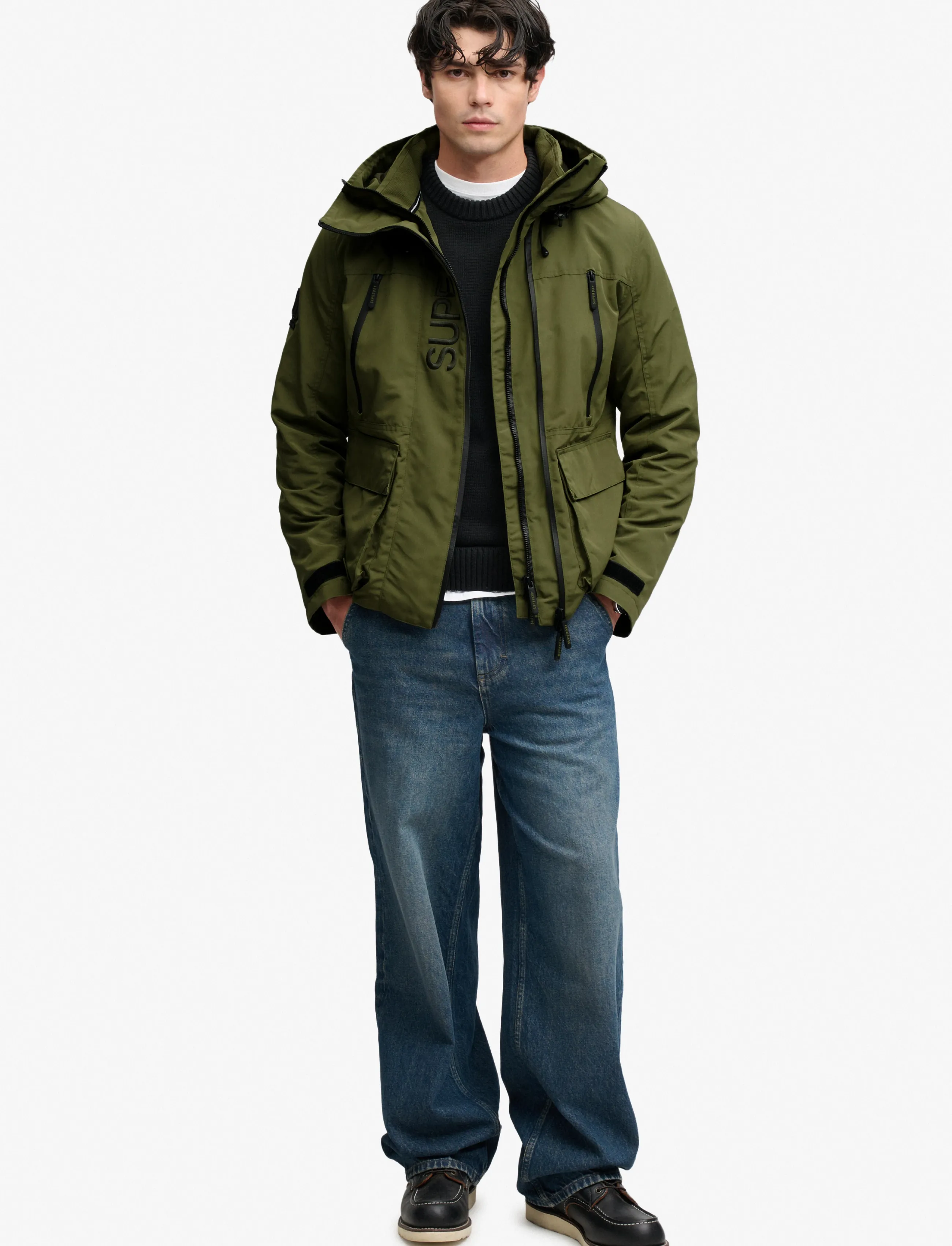 Superdry Sport Hood Ultimate Emb Winbreaker jackor herr – bild 6