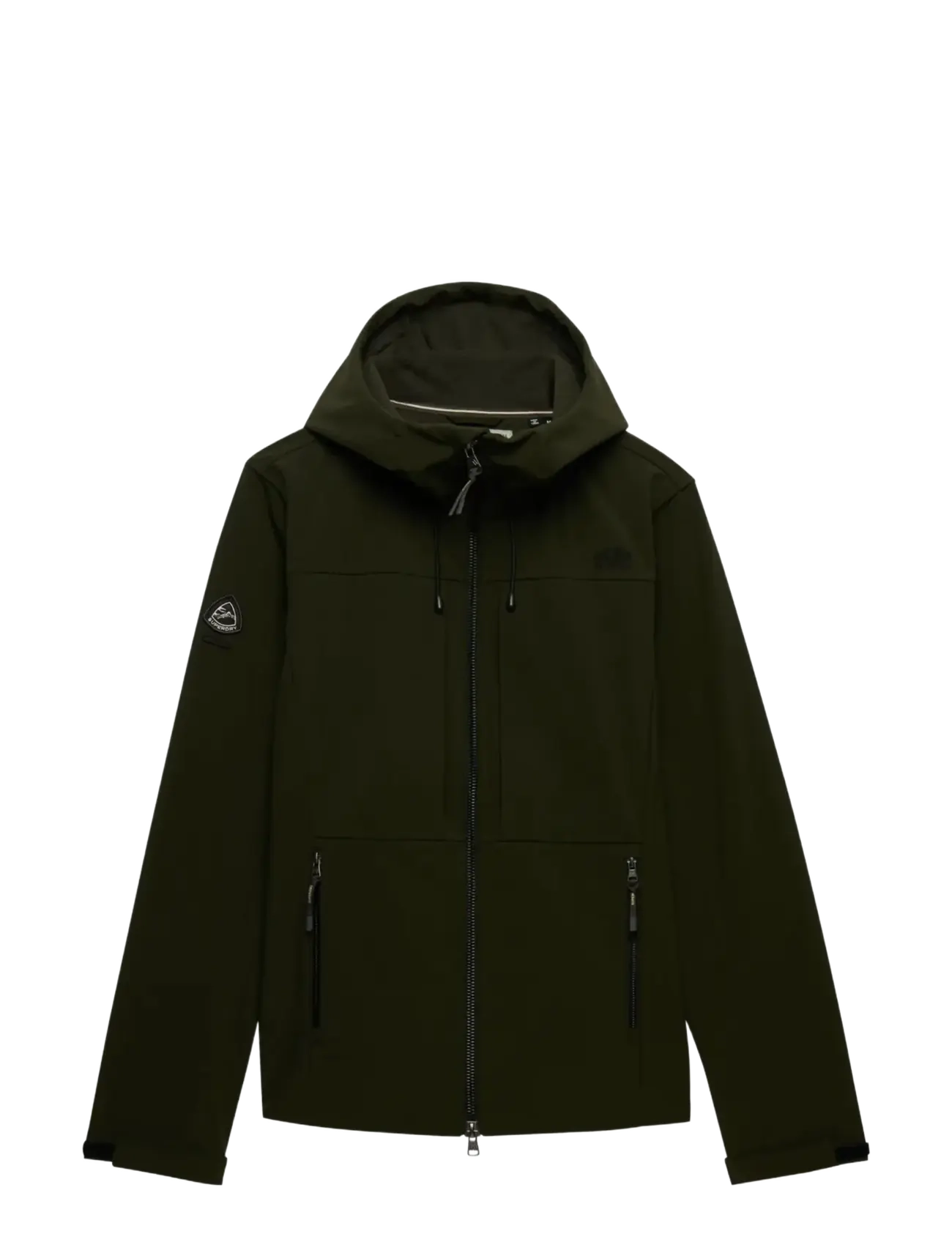 SUPERDRY SPORT Hooded Softshell Trekker Jkt Khaki - L - Herren