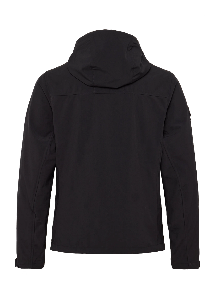 Superdry Sport - HOODED SOFTSHELL TREKKER JKT - outdoor jacken - black - 2