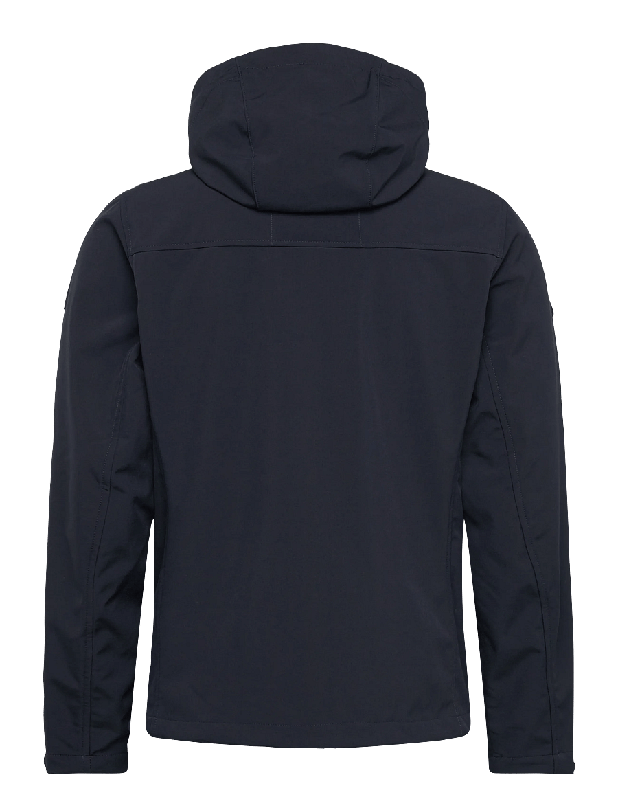 Superdry Sport - HOODED SOFTSHELL TREKKER JKT - outdoor jackets - eclipse navy - 2