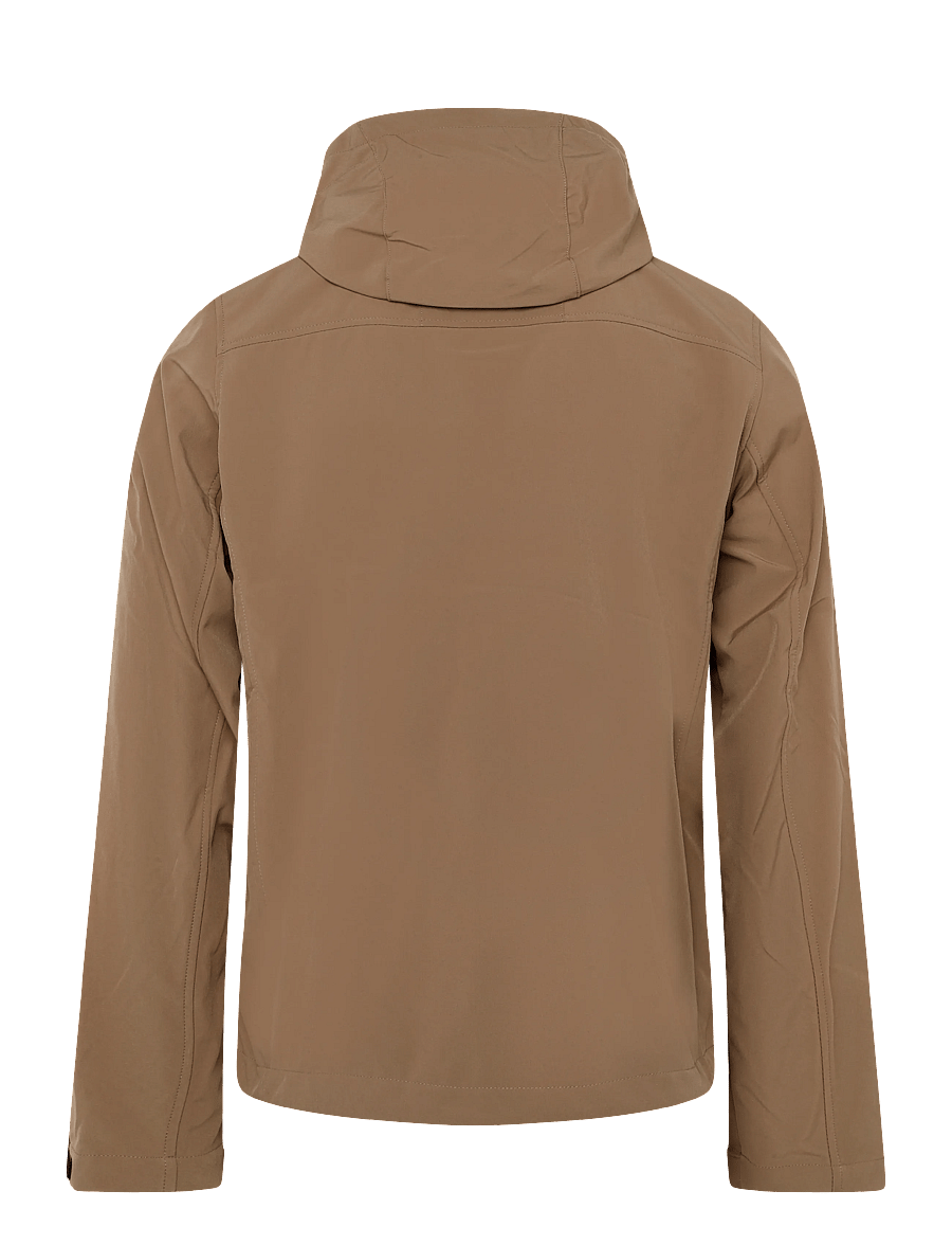 Superdry Sport - HOODED SOFTSHELL TREKKER JKT - outdoor jacken - peak sands beige - 2