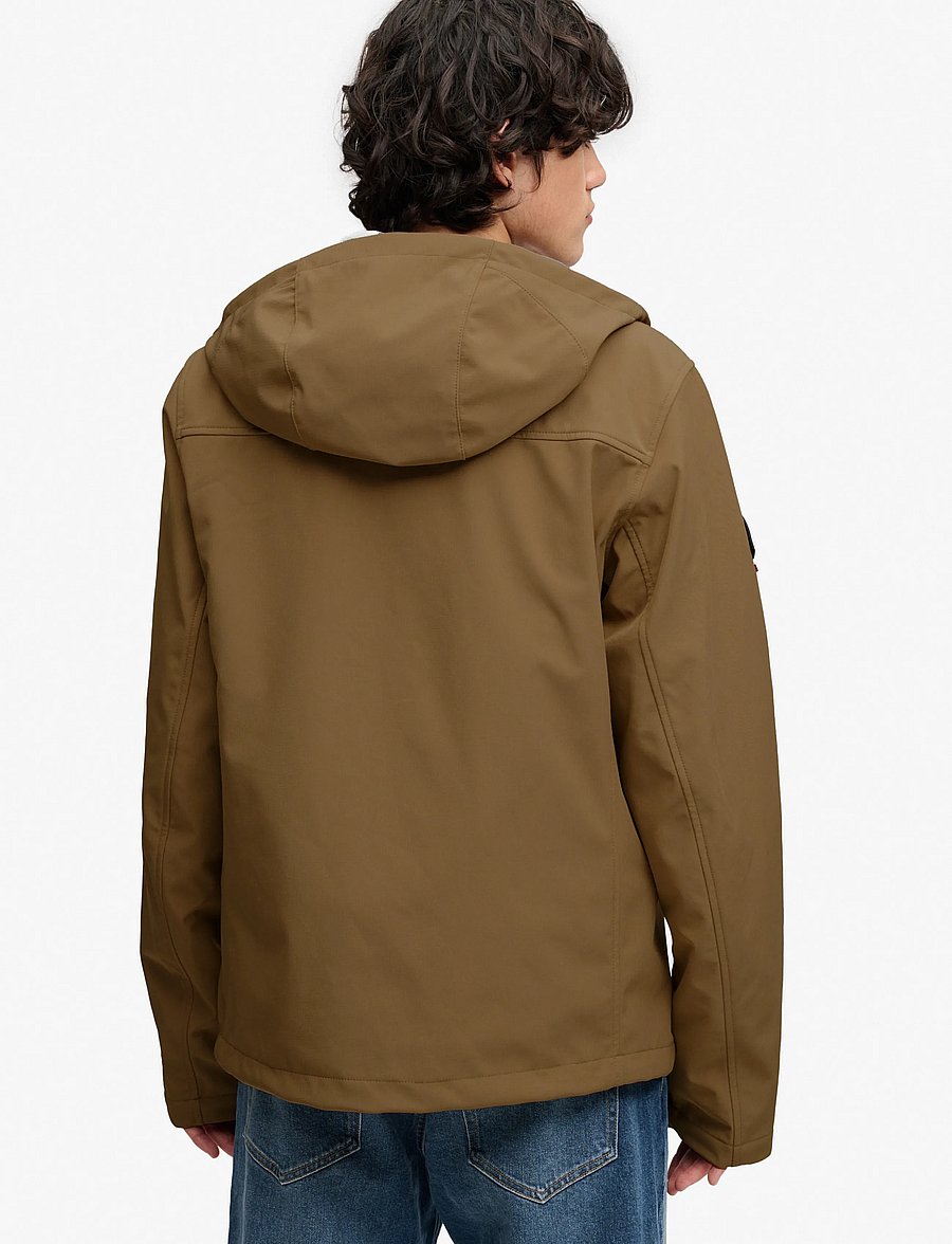 Superdry Sport - HOODED SOFTSHELL TREKKER JKT - outdoor jacken - peak sands beige - 2