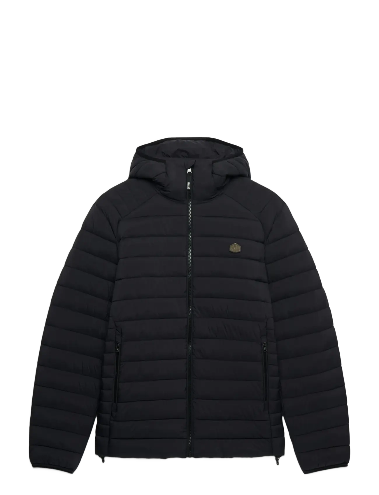 Superdry Sport - HOODED FUJI LITE JACKET - down jackets - black - 1