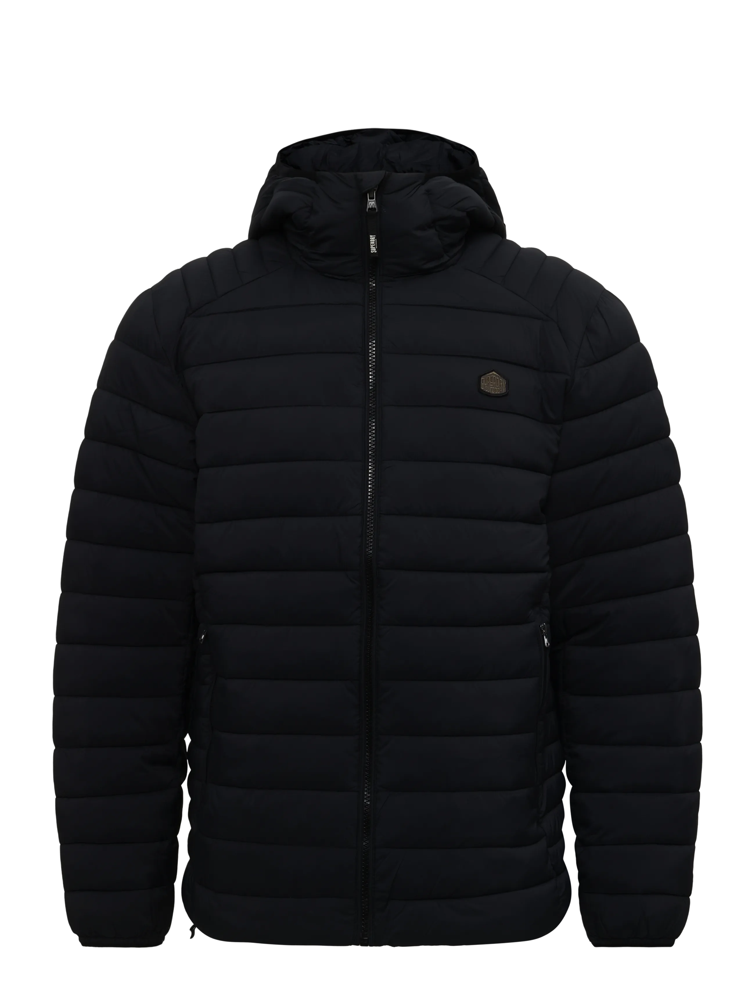 Superdry Sport HOODED FUJI LITE JACKET - Jakid ja mantlid - BLACK / black