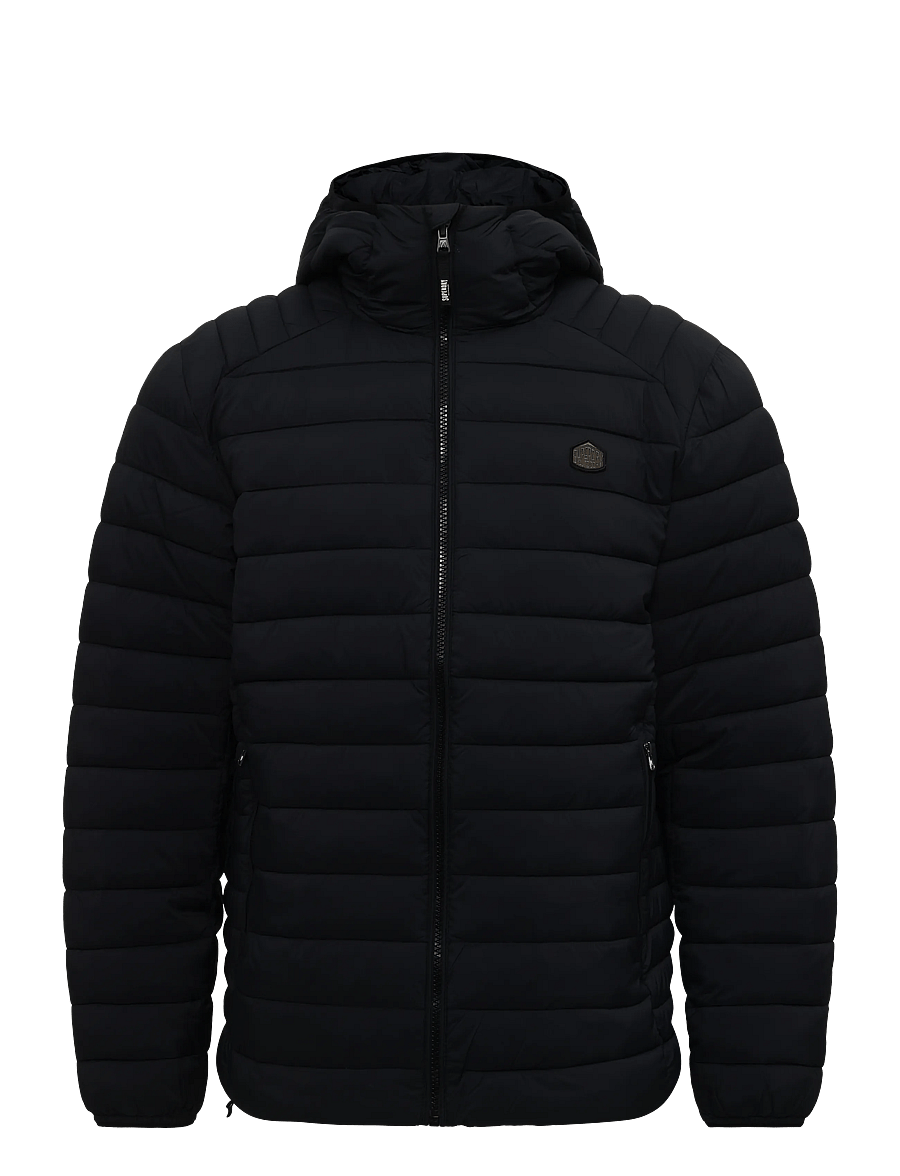 Superdry Sport - HOODED FUJI LITE JACKET - vinterjakker - black - 1