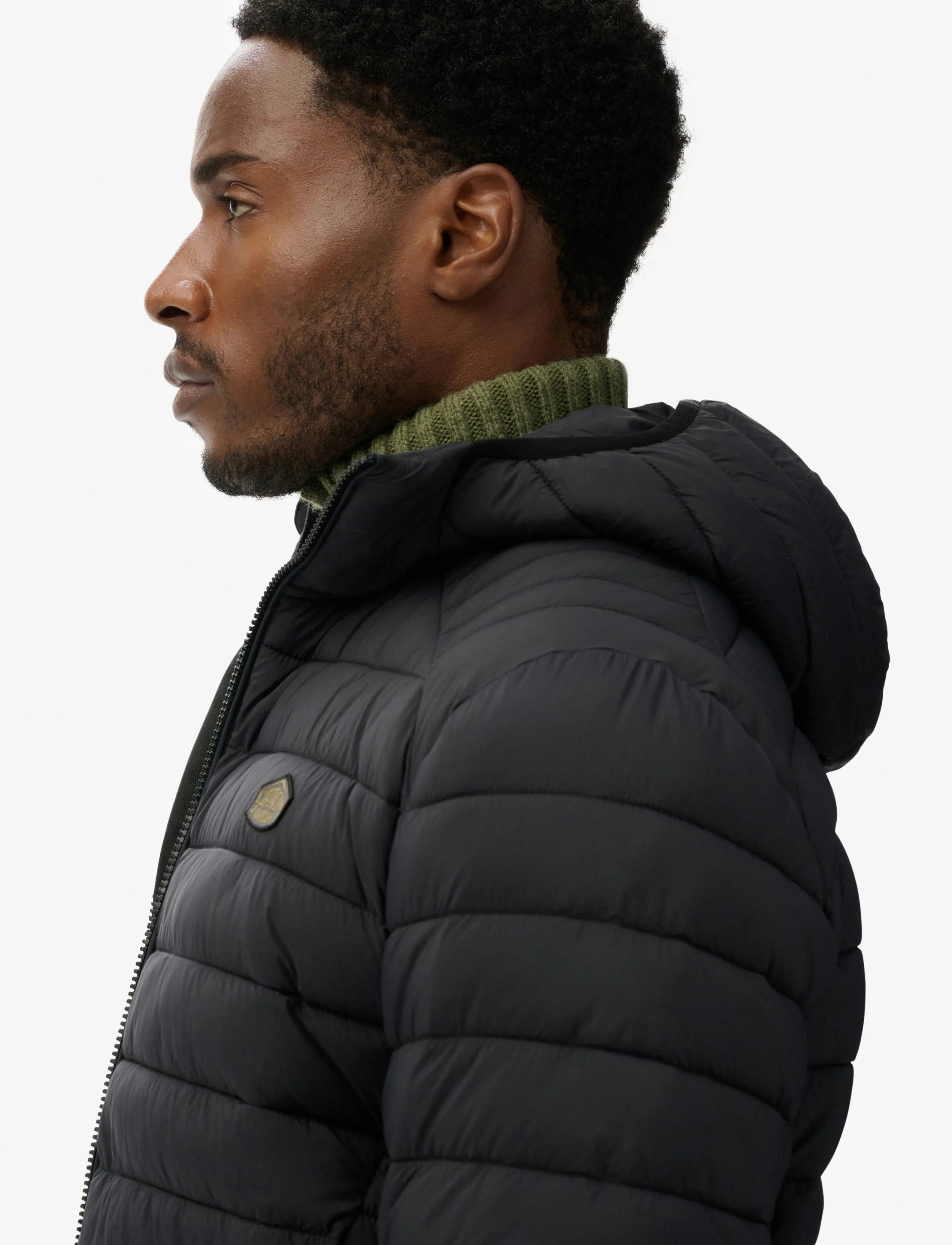 Superdry Sport - HOODED FUJI LITE JACKET - down jackets - black - 5