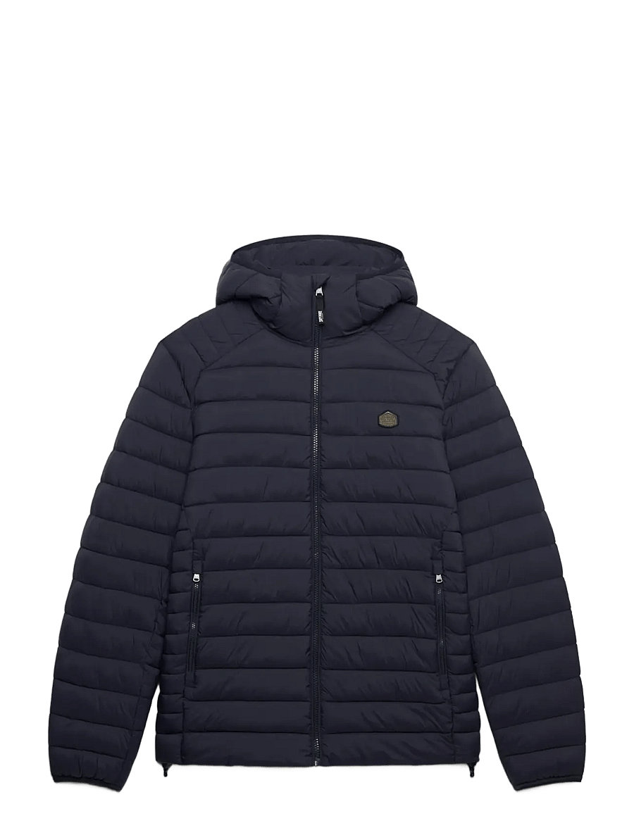 Superdry Sport - HOODED FUJI LITE JACKET - dunjackor - eclipse navy - 1