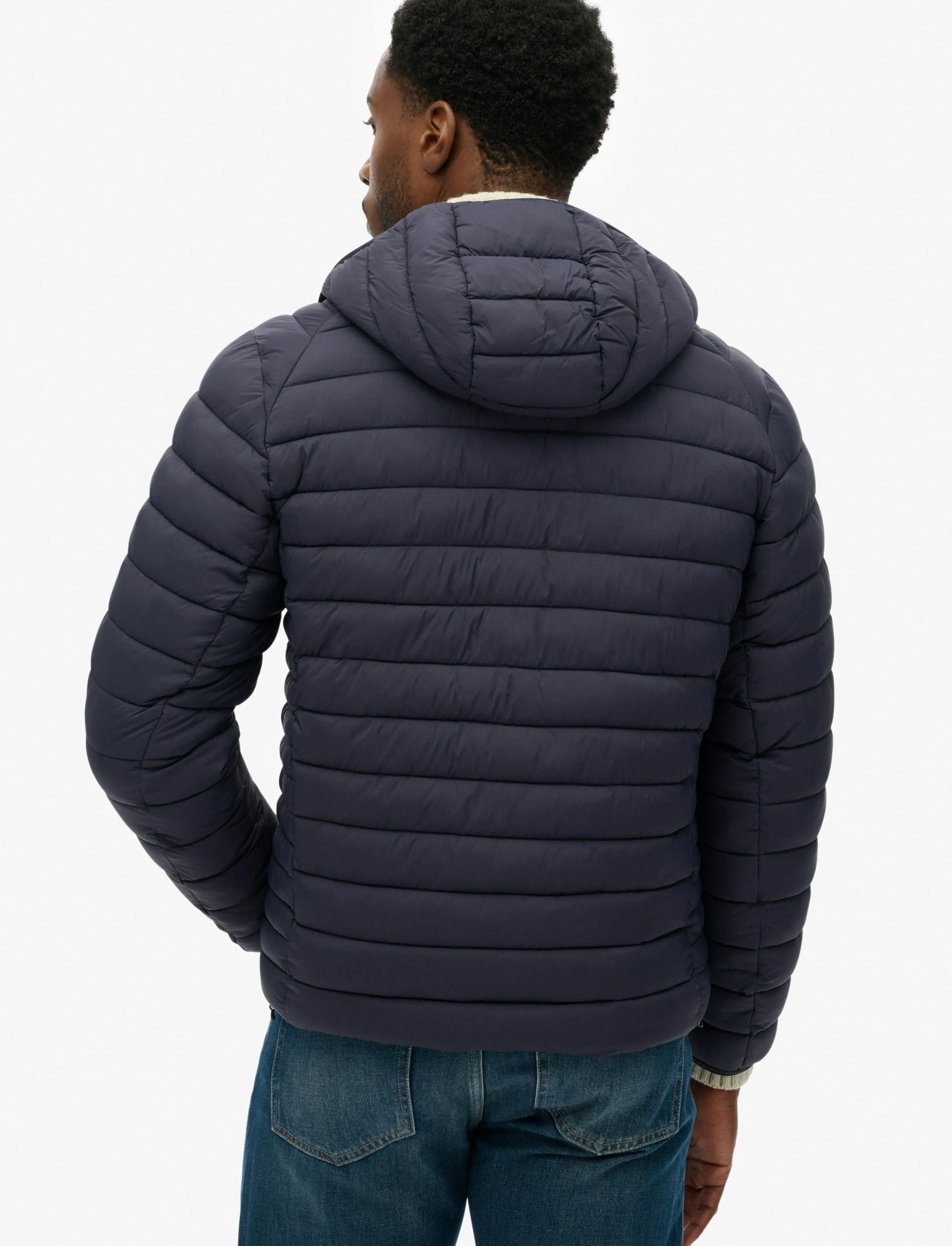 Superdry Sport - HOODED FUJI LITE JACKET - dunjakker - eclipse navy - 2