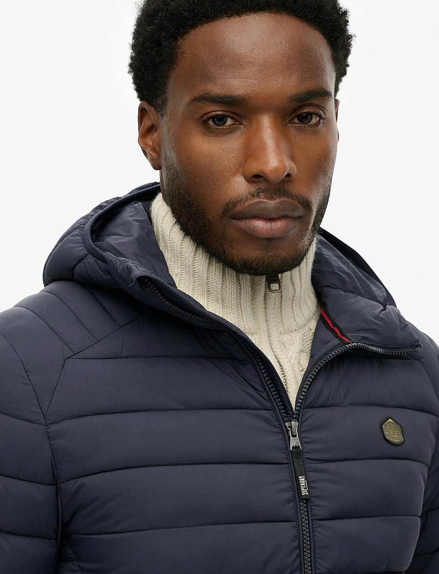 Superdry Sport - HOODED FUJI LITE JACKET - dunjackor - eclipse navy - 3