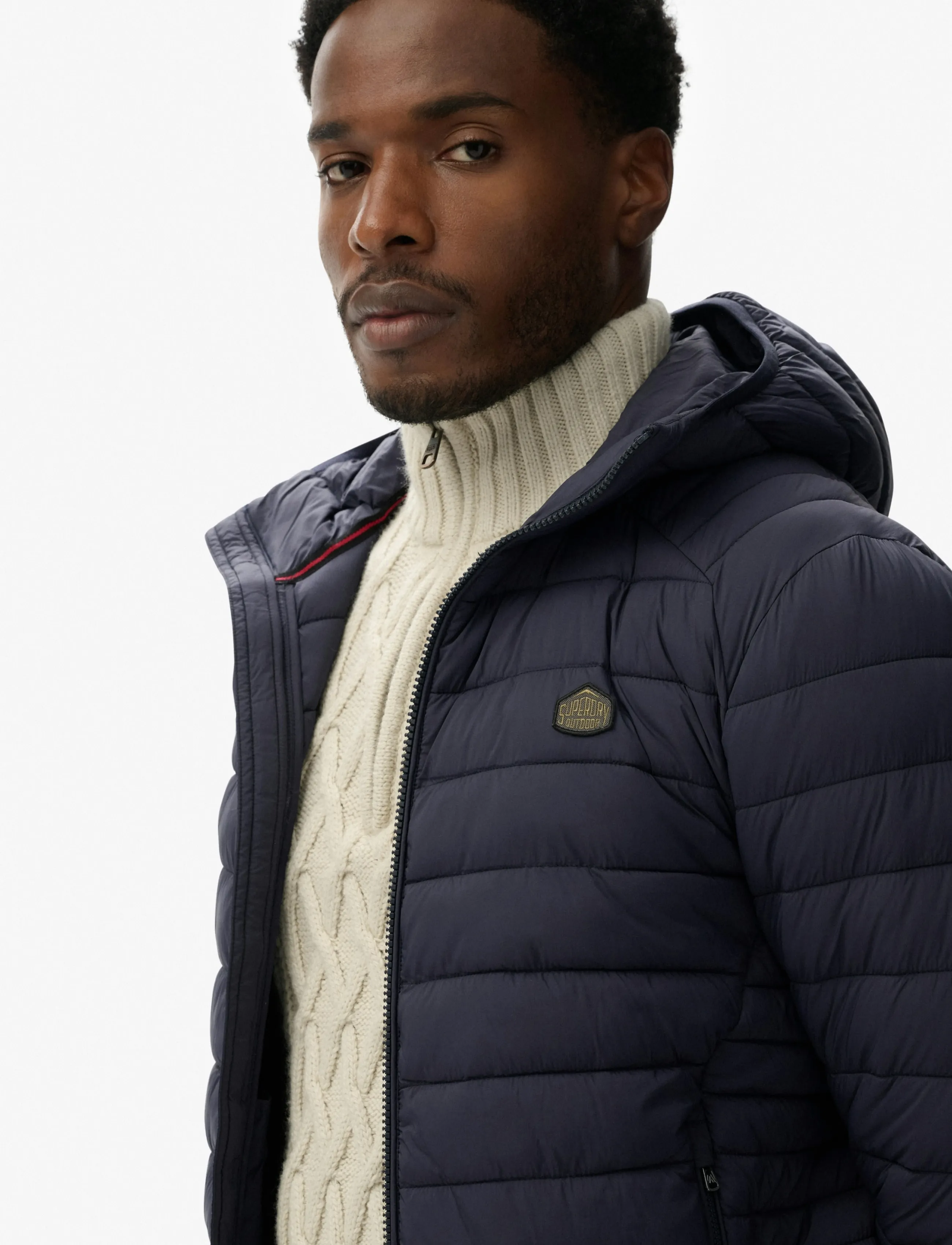 Superdry Sport - HOODED FUJI LITE JACKET - dunjakker - eclipse navy - 5