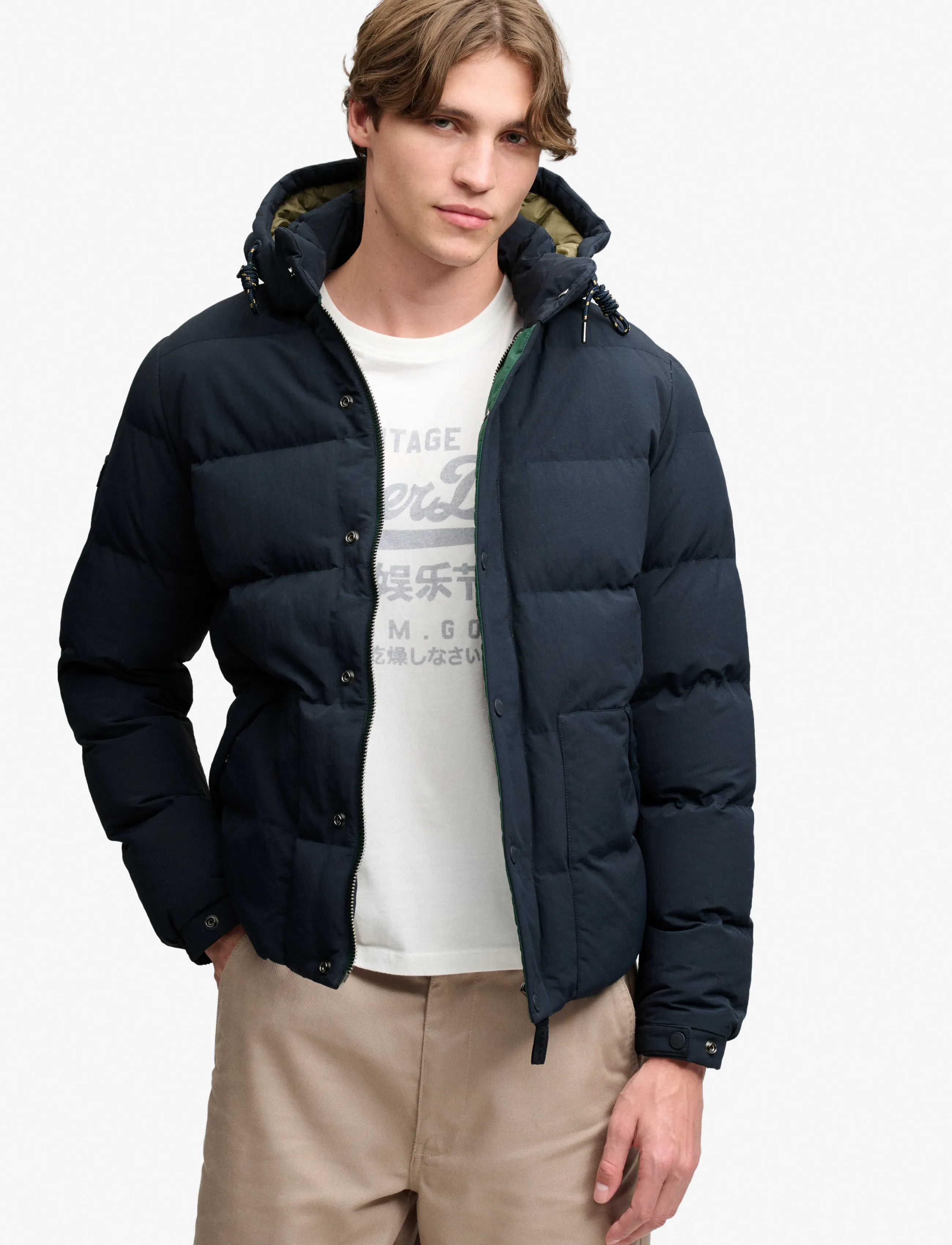 Superdry Sport OUTDOOR EVEREST PUFFER JKT - Jacken - ECLIPSE NAVY / navy