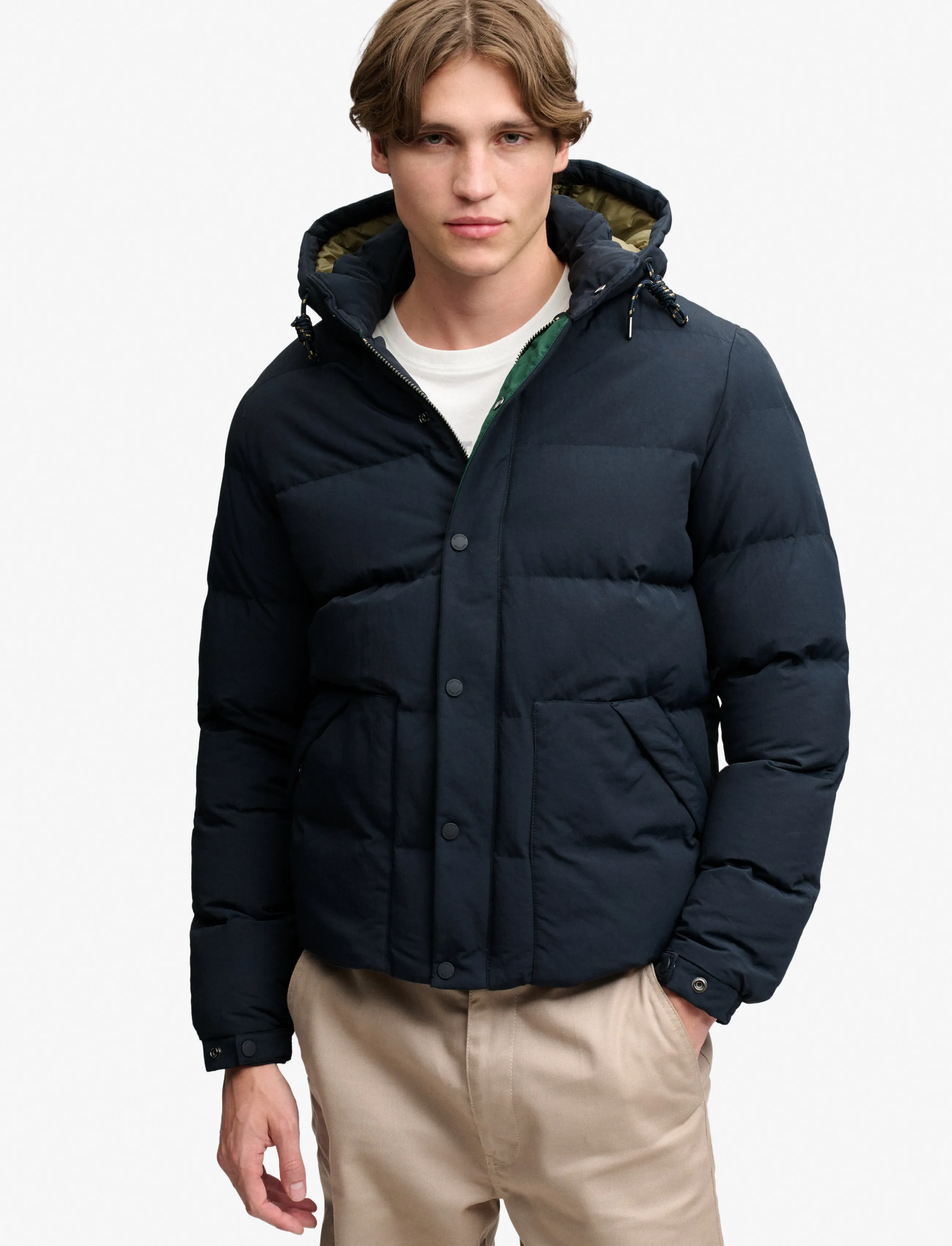 Superdry Sport - OUTDOOR EVEREST PUFFER JKT - daunenjacken - eclipse navy - 4