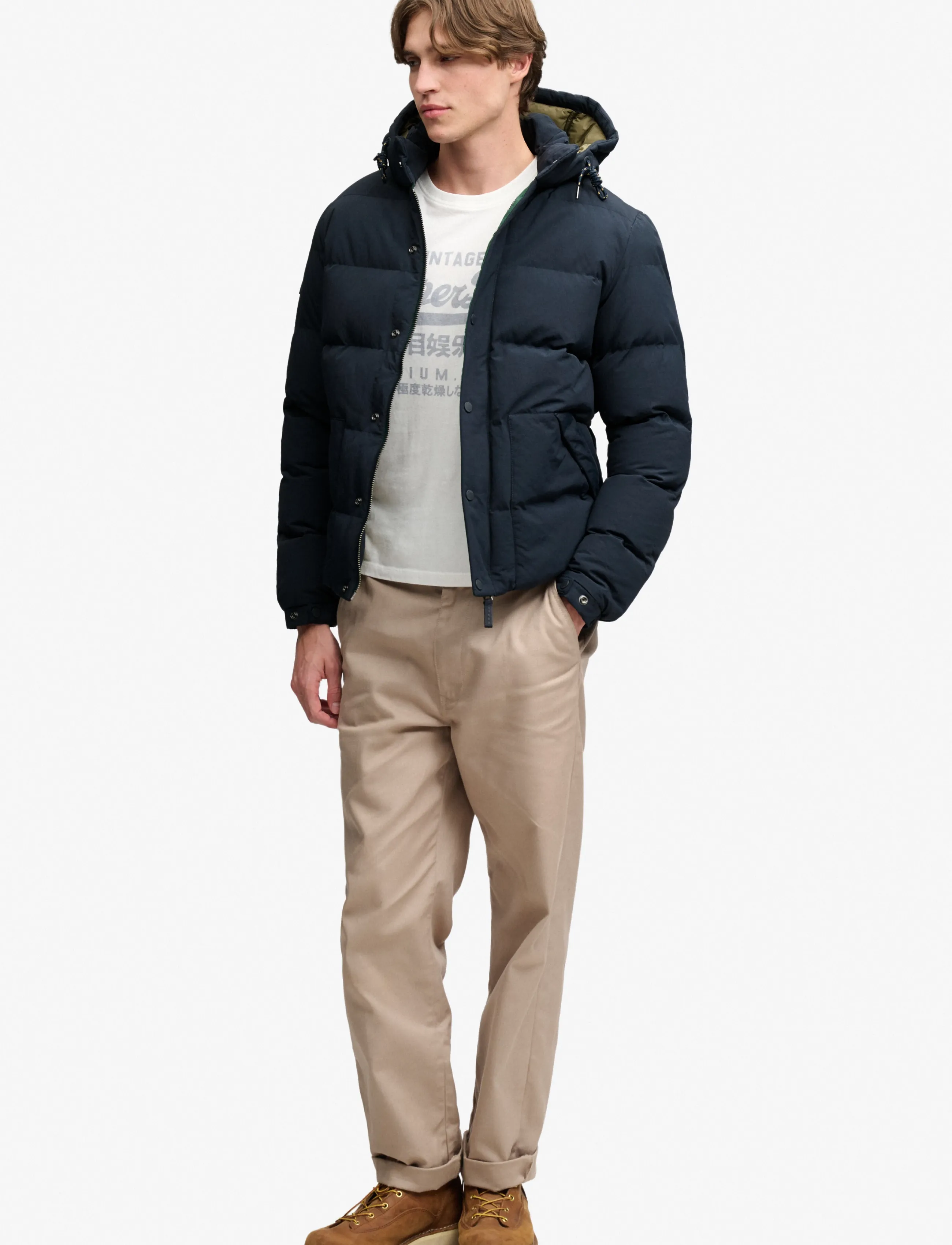 Superdry Sport Outdoor Everest Puffer Jkt vinterjackor herr – bild 6
