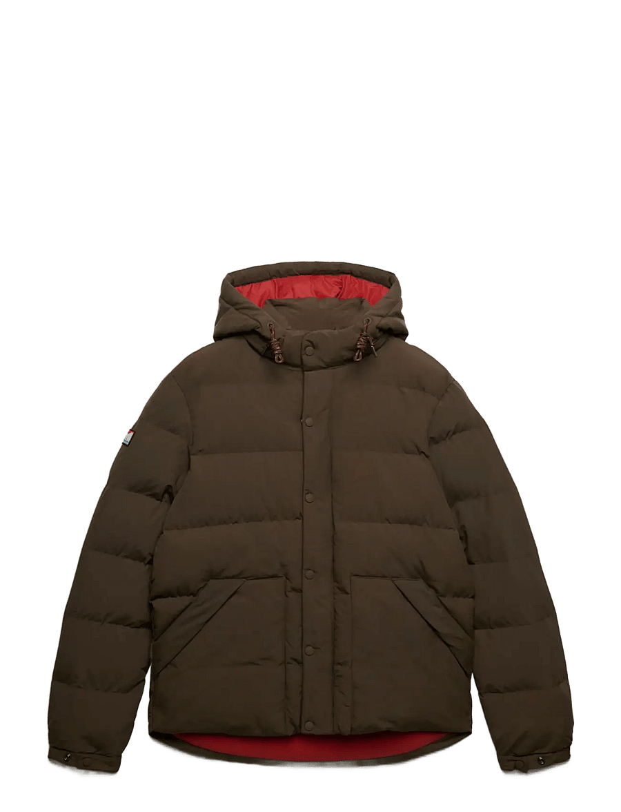 Superdry Sport - OUTDOOR EVEREST PUFFER JKT - daunenjacken - slate black - 1