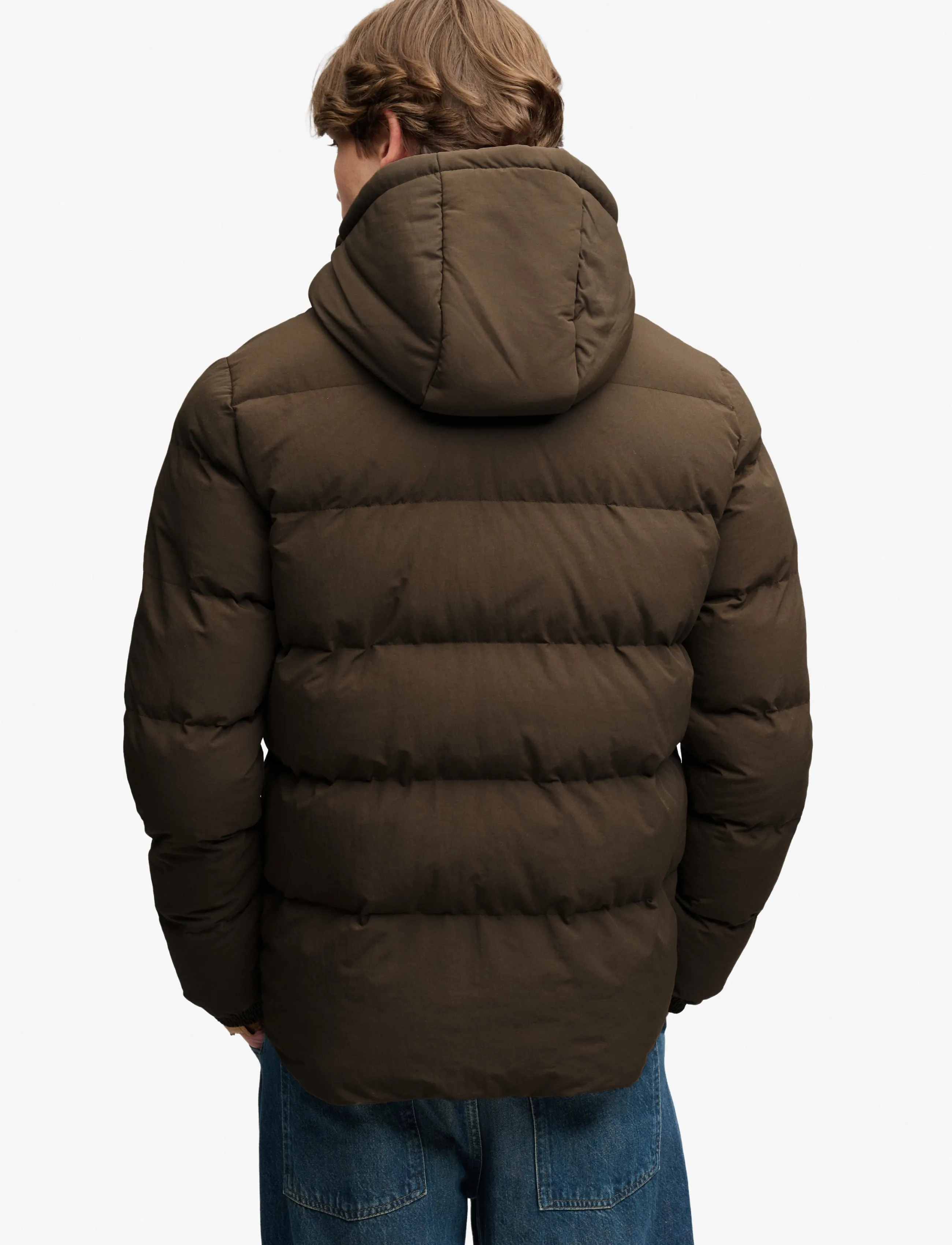 Superdry Sport - OUTDOOR EVEREST PUFFER JKT - daunenjacken - slate black - 2