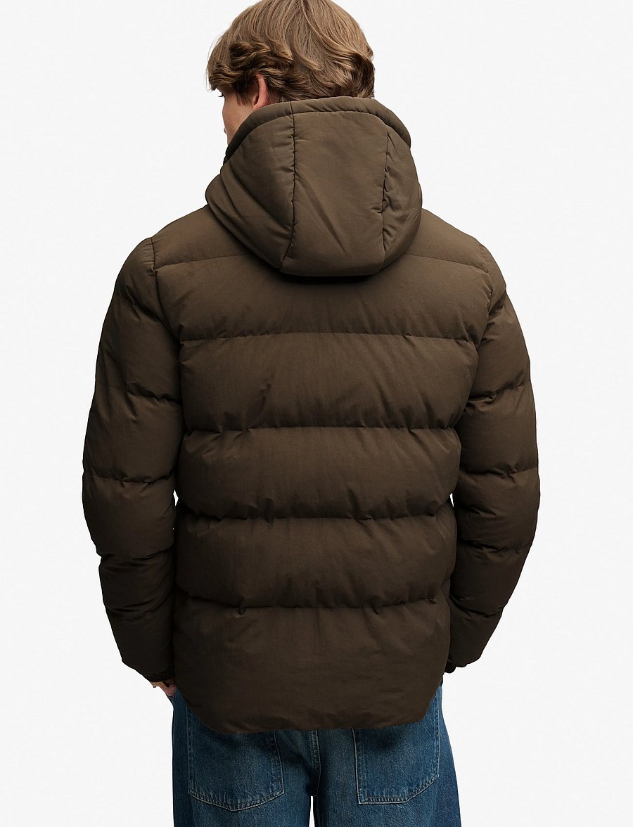 Superdry Sport - OUTDOOR EVEREST PUFFER JKT - daunenjacken - slate black - 2