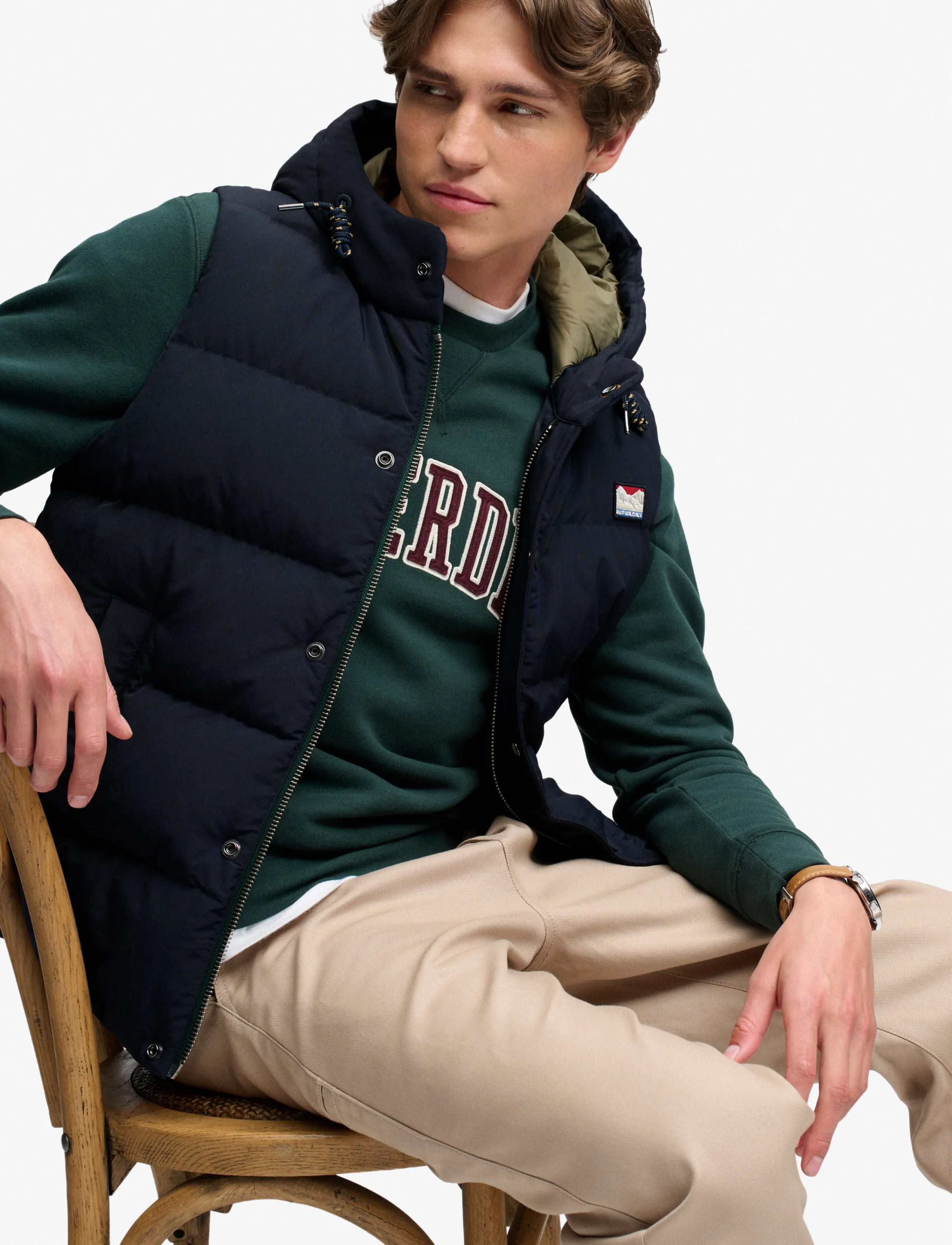 Superdry & Co Väst 'Everest' herr – bild 7