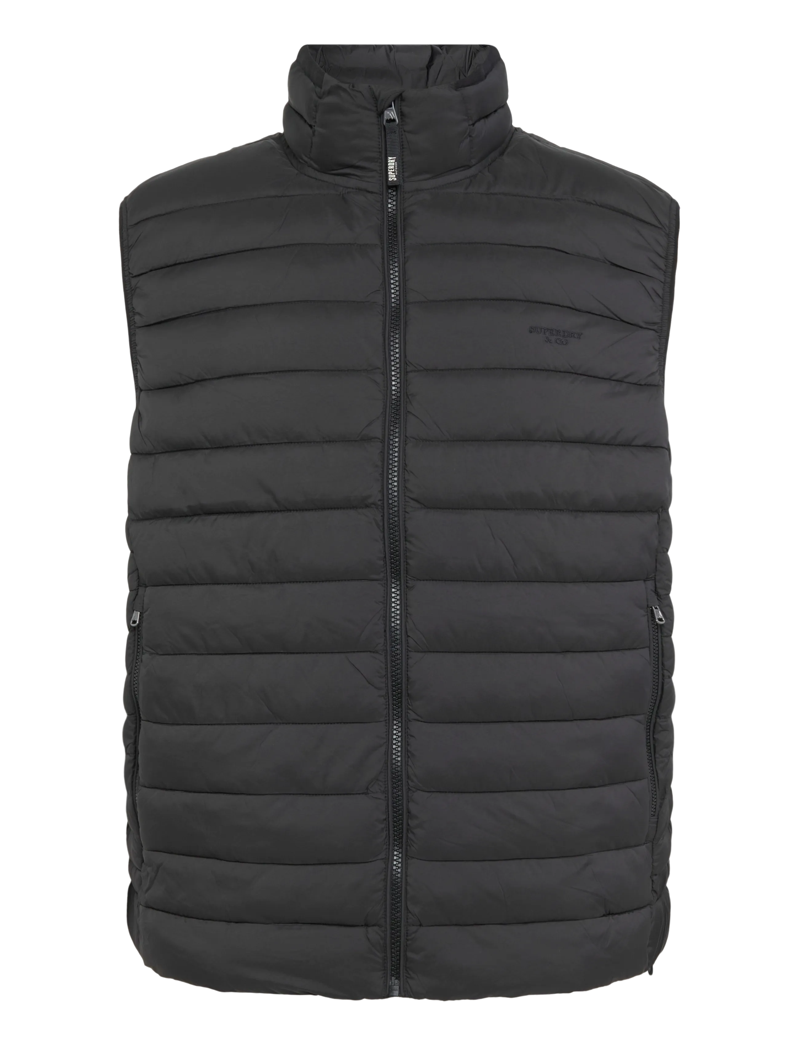 Superdry Sport FUJI LITE PADDED GILET - Jacken & Mäntel - BLACK / black