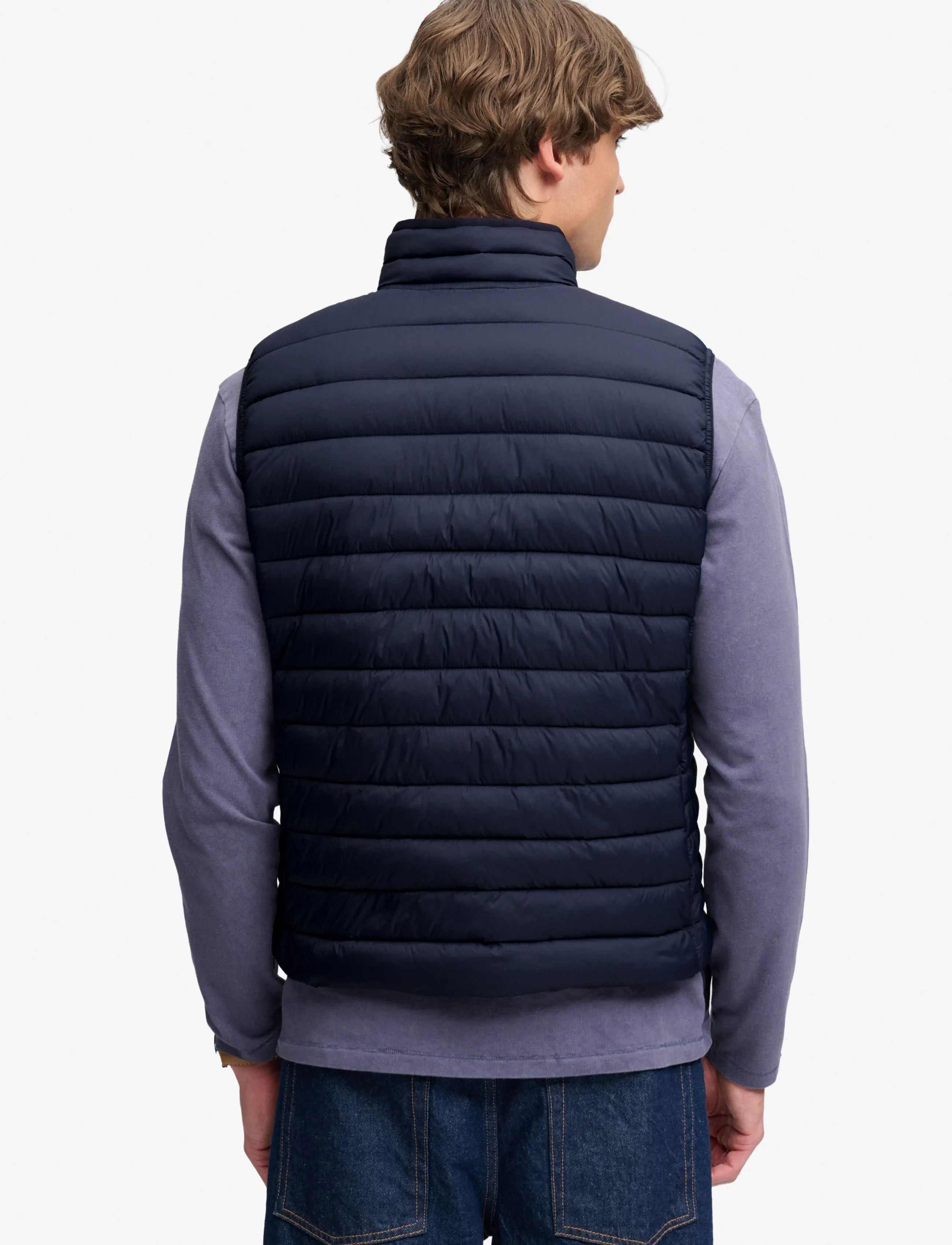 Superdry Sport - FUJI LITE PADDED GILET - autumn savings - eclipse navy - 3
