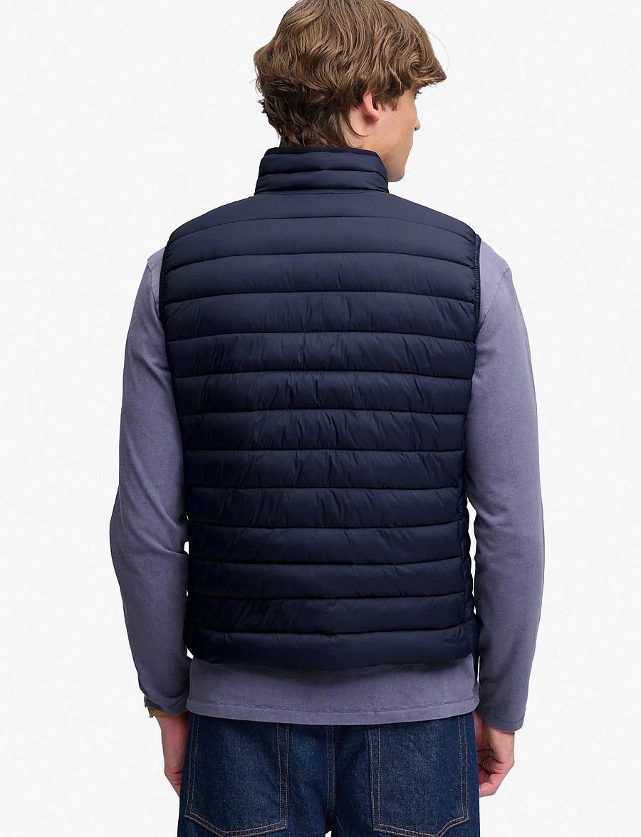 Superdry Sport - FUJI LITE PADDED GILET - vests - eclipse navy - 3