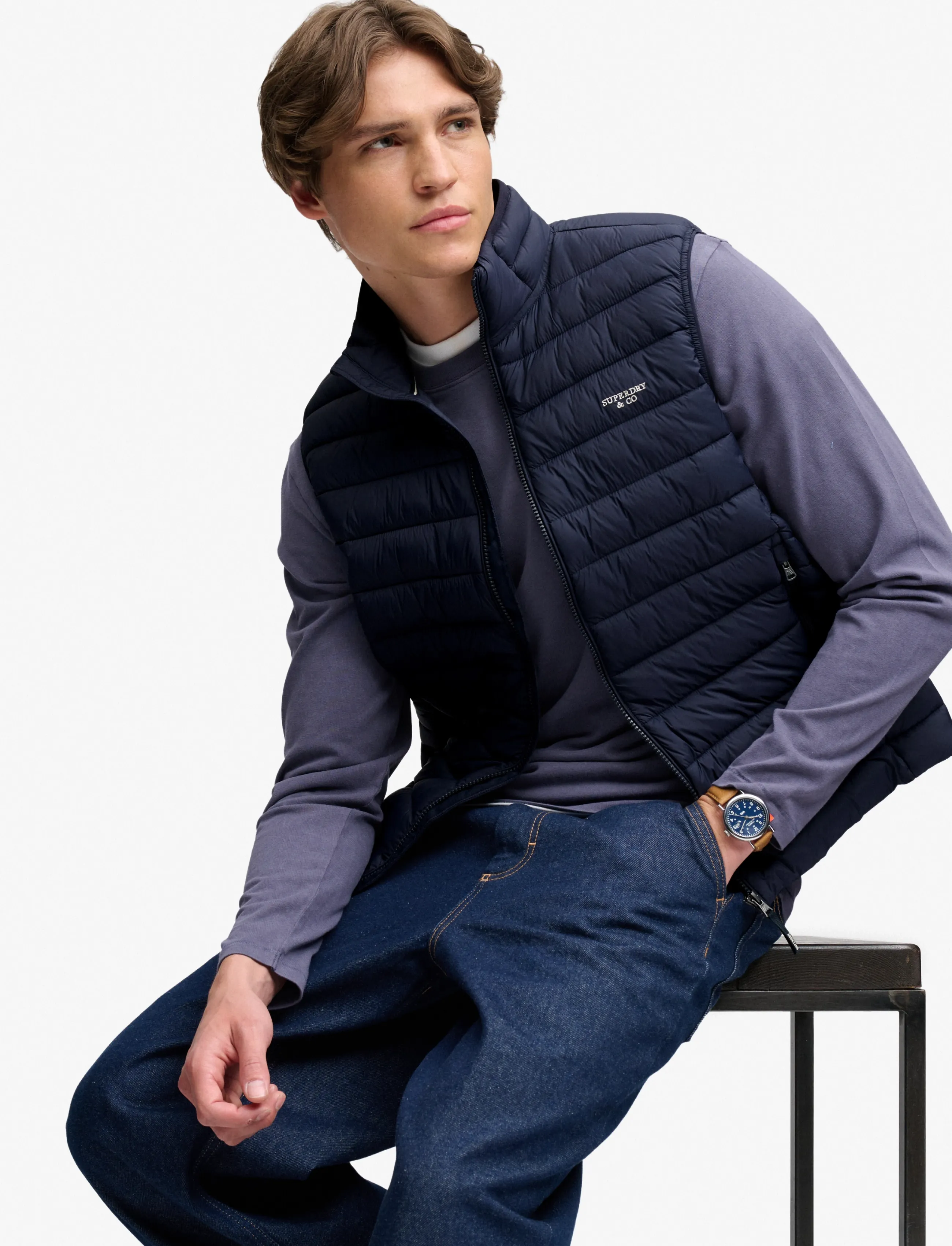Superdry & Co Väst 'FUJI LITE' herr – bild 6