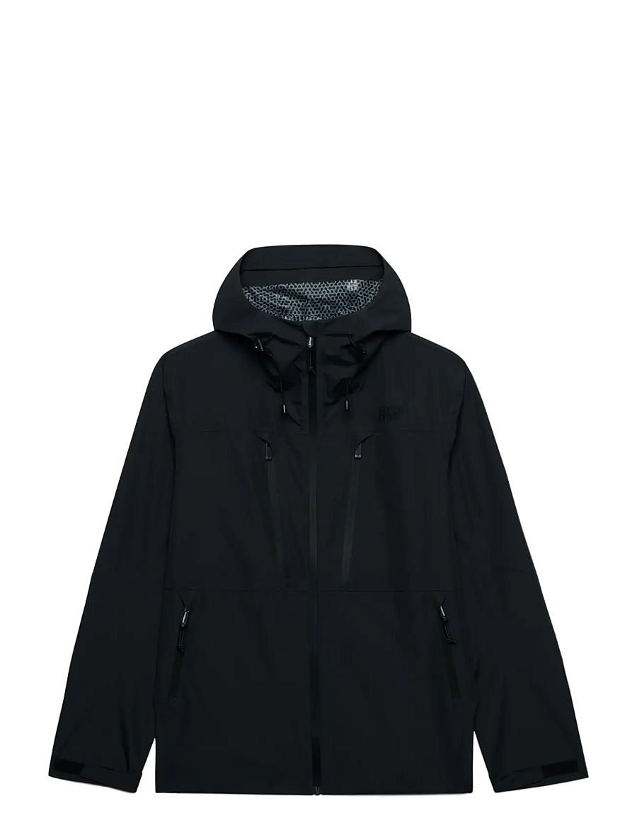 Superdry Sport - WATERPROOF TECH JACKET - regenmäntel - blue graphite - 1